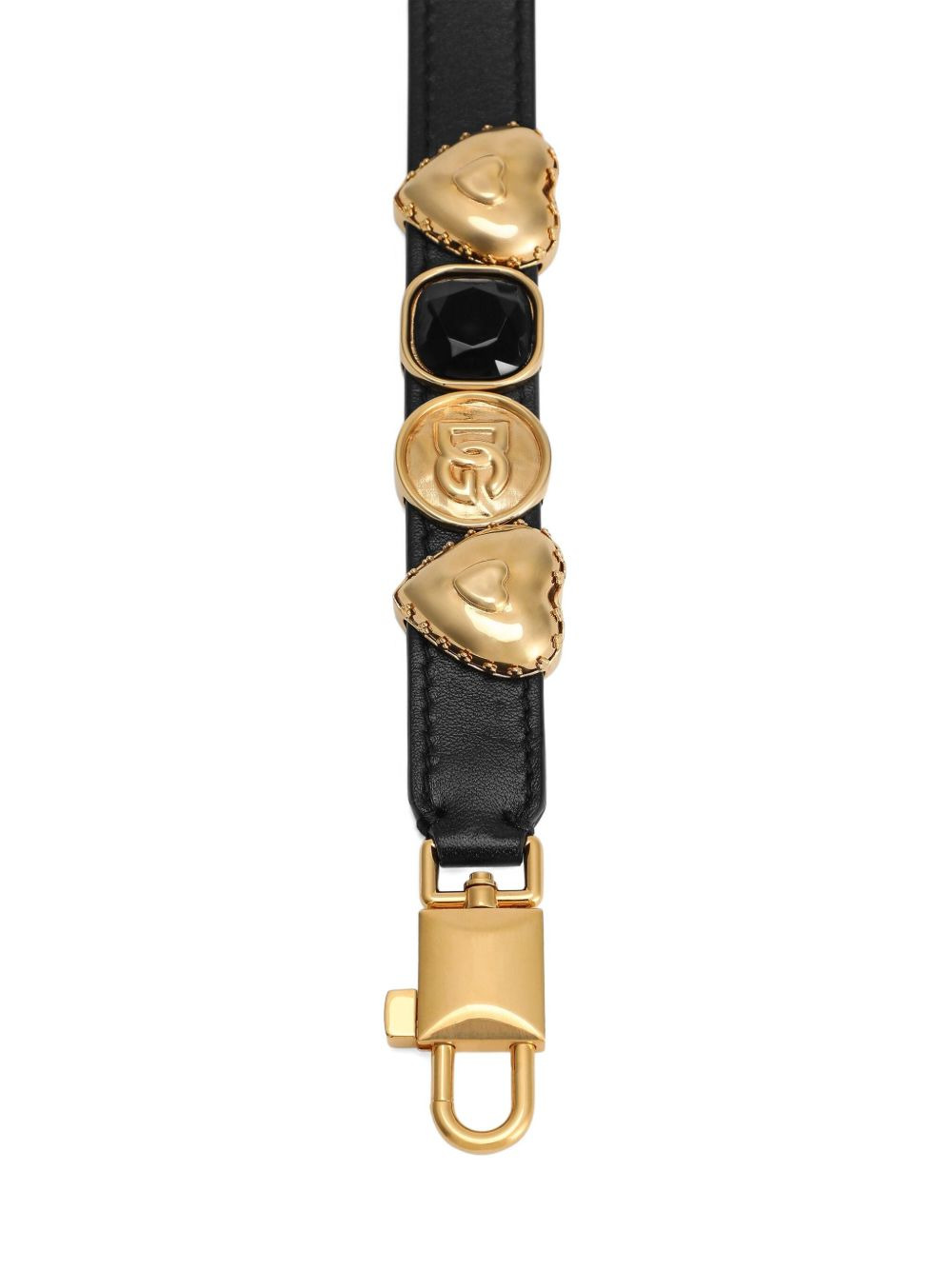 heart-motif embellished shoulder strap - 2
