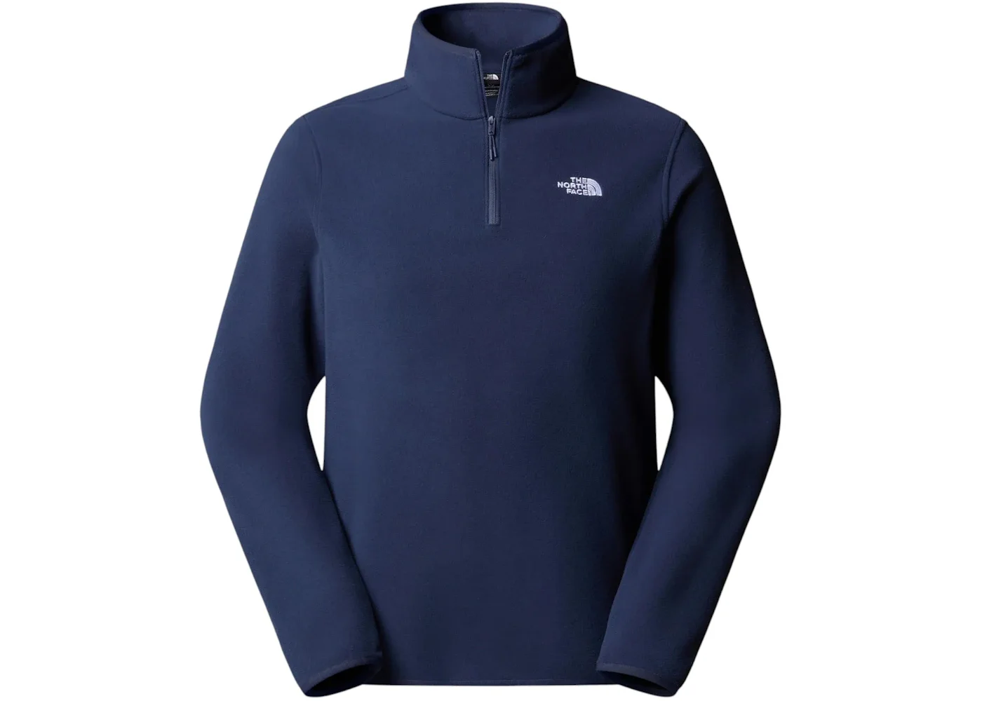 The North Face Glacier Fleece 1/4 Zip Hoodie Summit Navy - 1