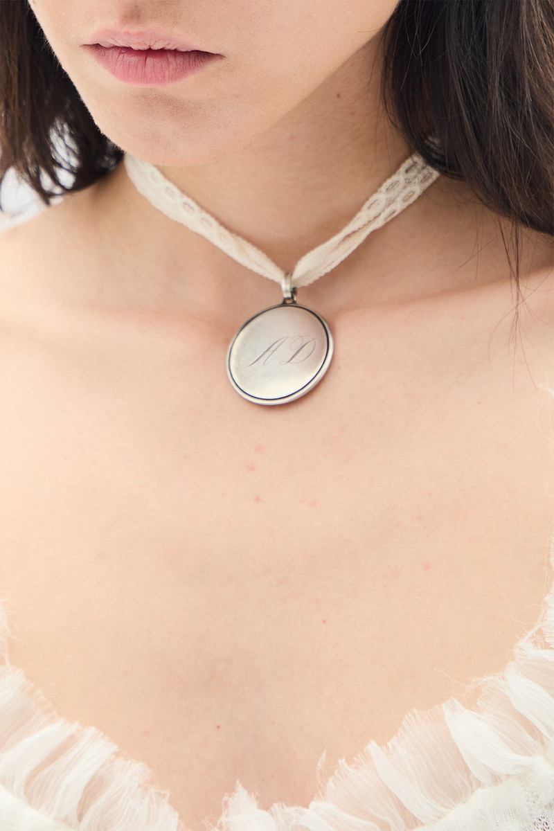 Monogram Pendant Necklace 3