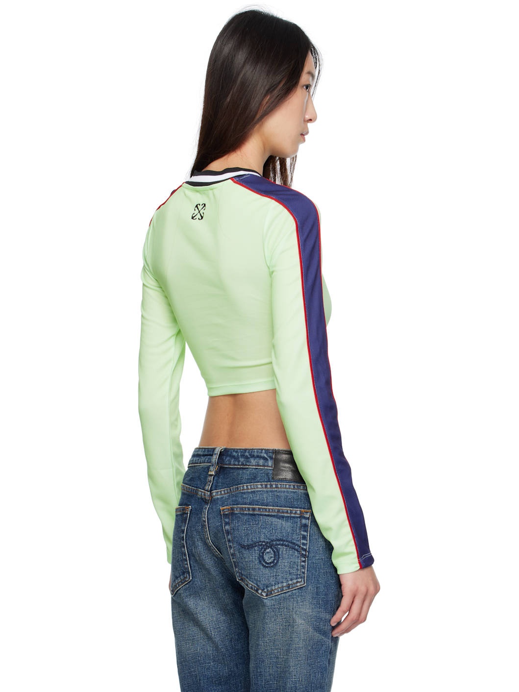 Green Long-Sleeved Soccer T-shirt - 3