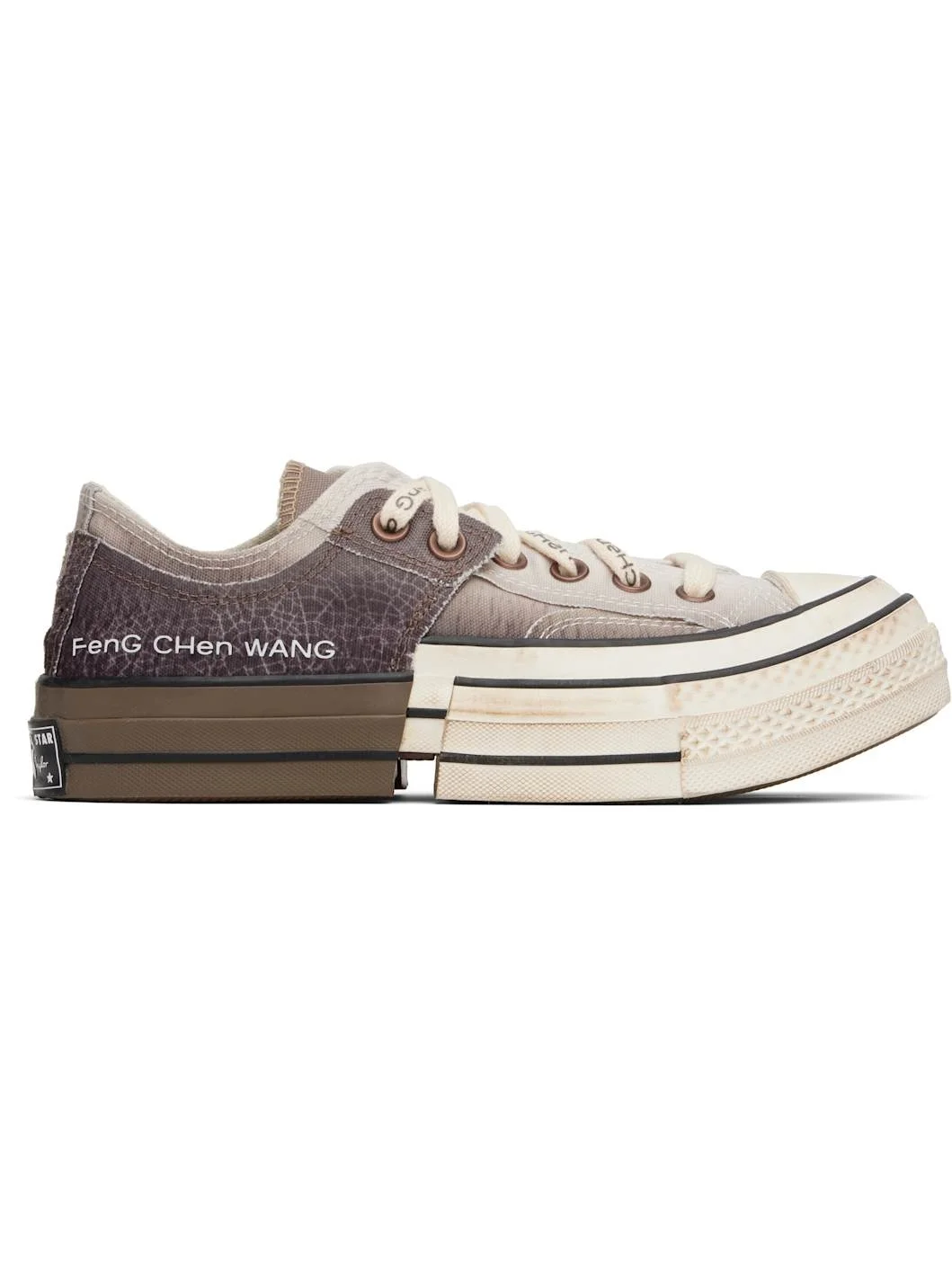Brown Converse Edition 2-in-1 Chuck 70 Sneakers - 1