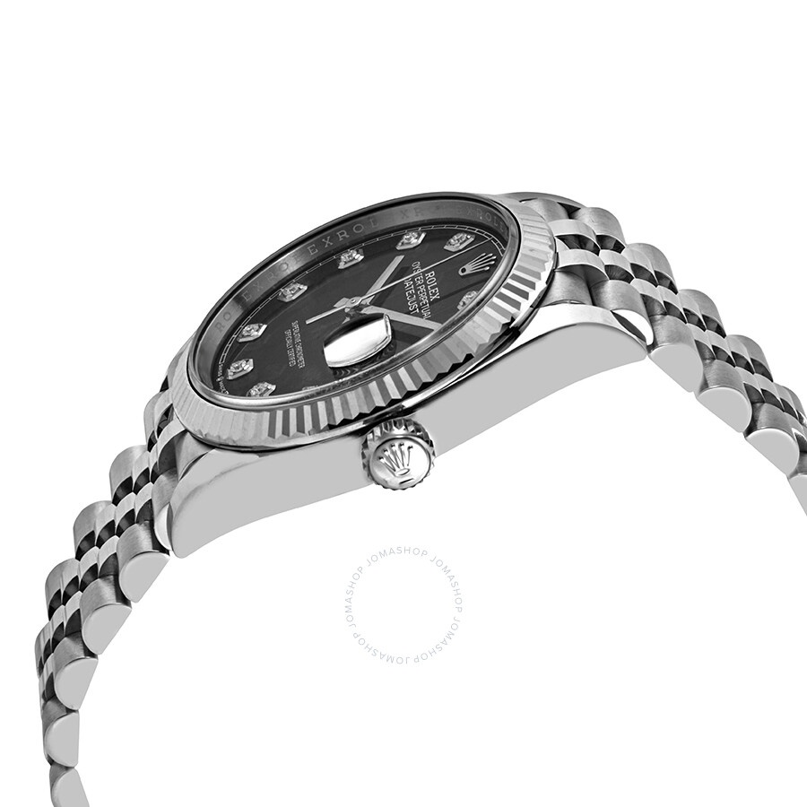 Rolex Datejust 36 Black Diamond Dial Automatic Jubilee Ladies Watch 126234BKDJ - 2