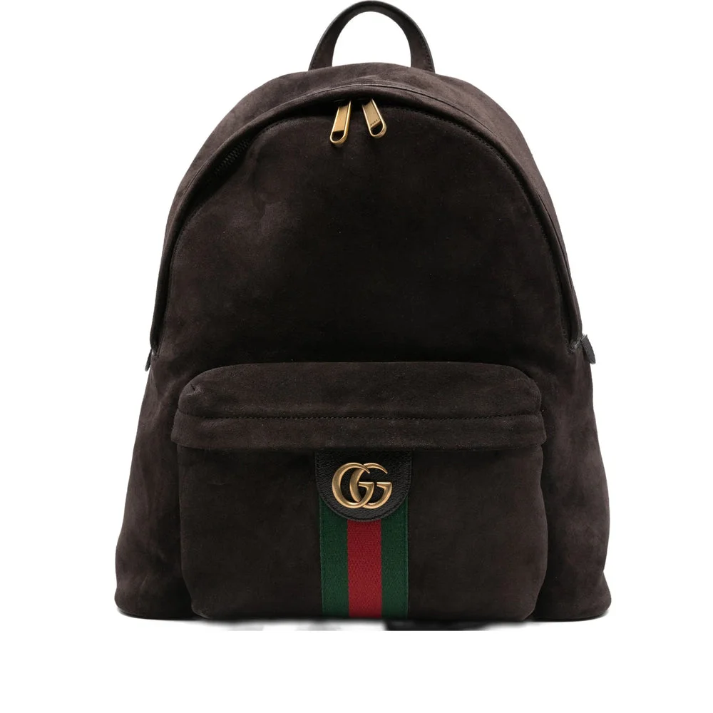 Gucci Brown Backpacks Men - 1