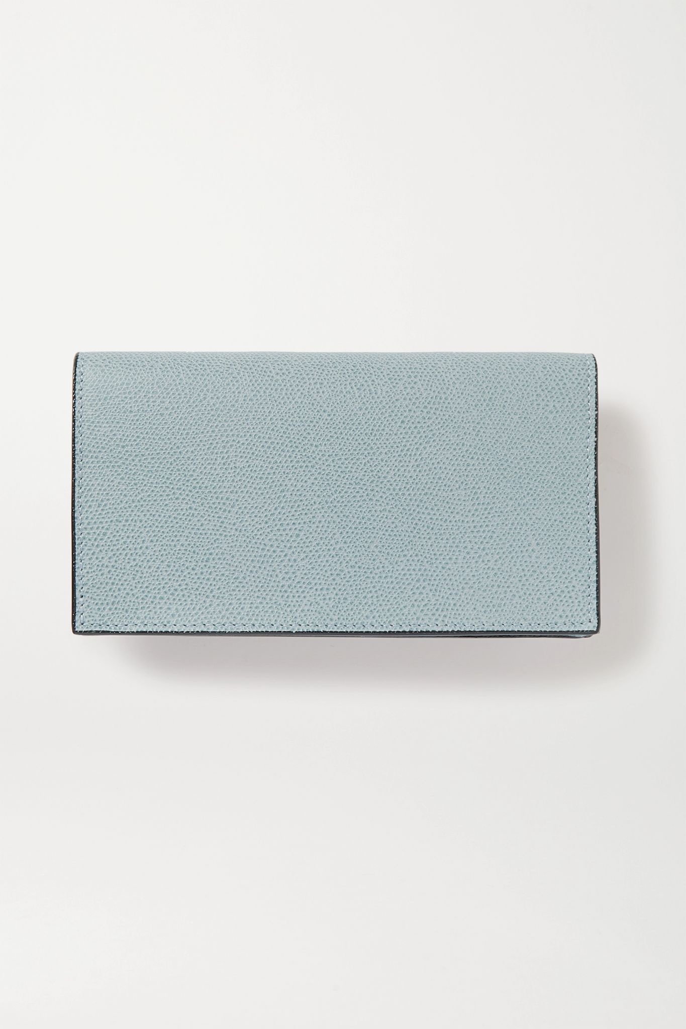 Brera textured-leather wallet and cardholder set - 3