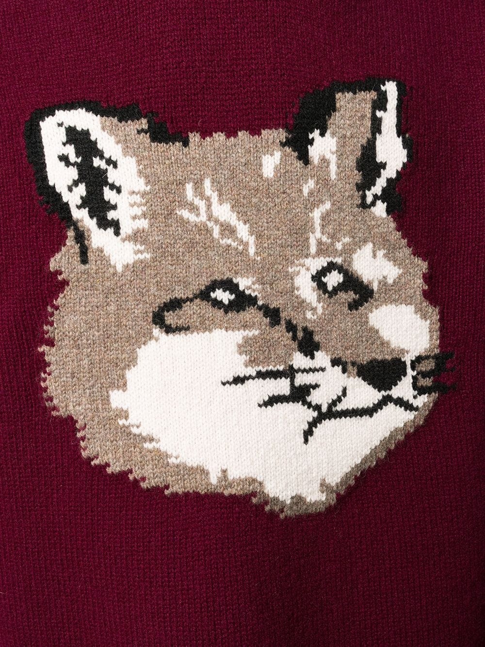 Fox logo embroidered jumper - 5