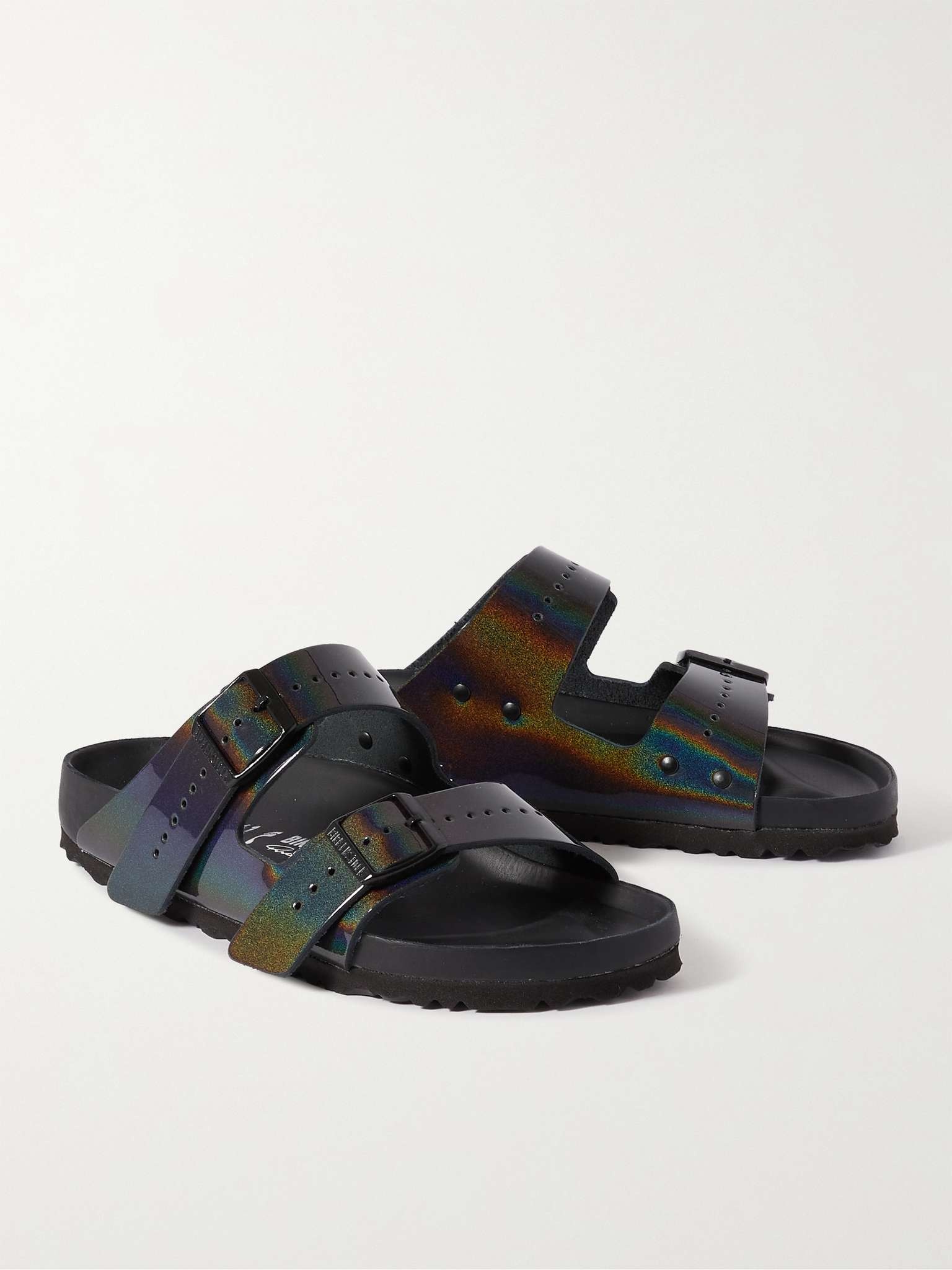 + Birkenstock Arizona Iridescent Leather Sandals - 3