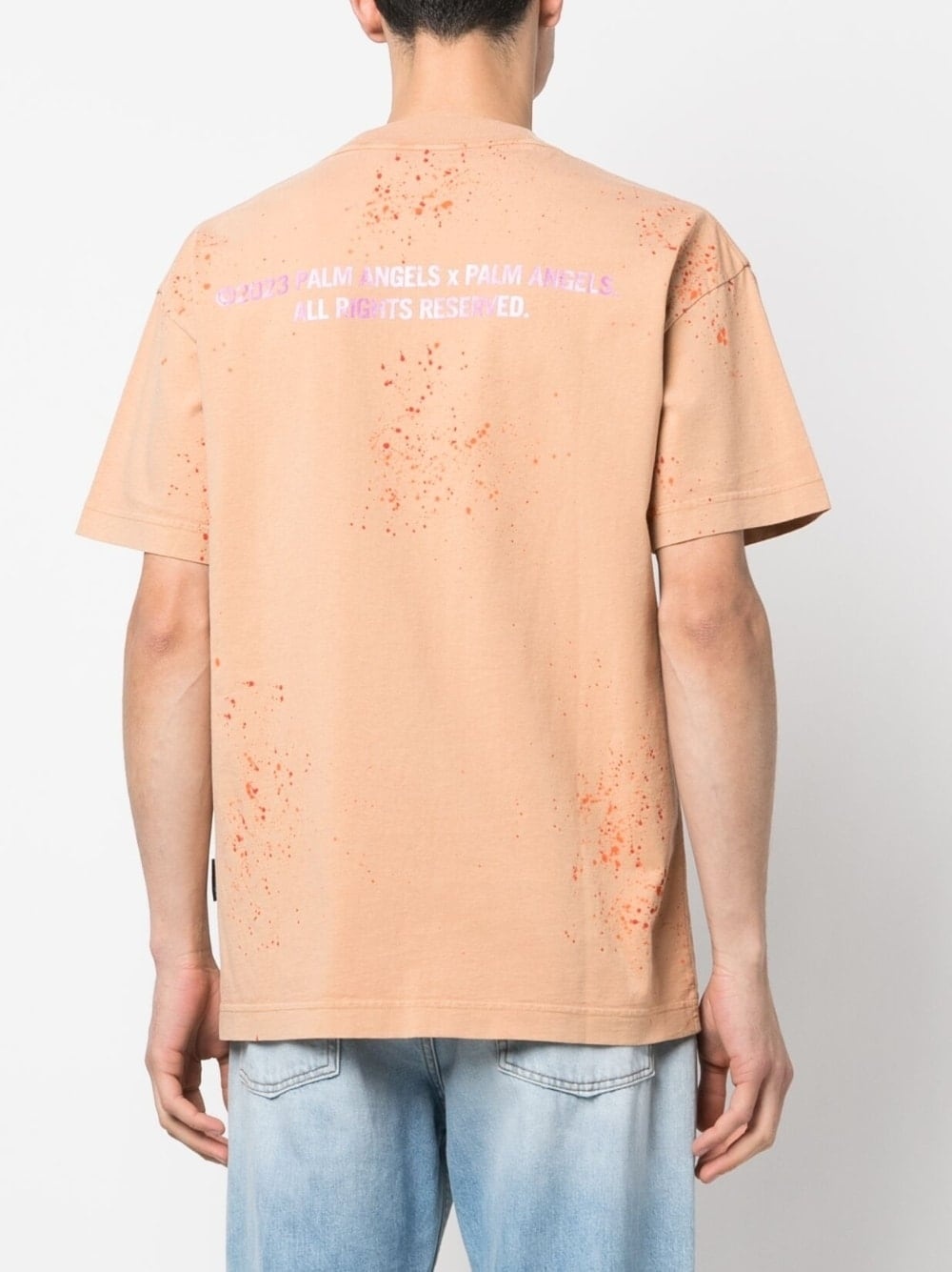 PXP Painted cotton T-shirt - 4