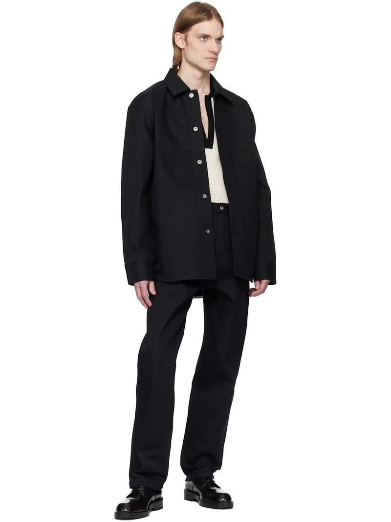 Jil Sander Black Regular Jeans outlook