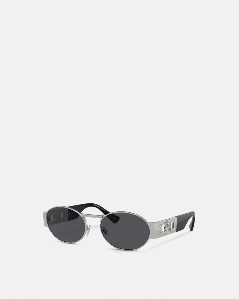 Medusa Deco Oval Sunglasses 1