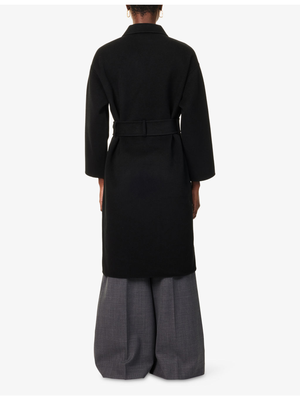 Dylan Belted Wool And Cashmere Coat - 4