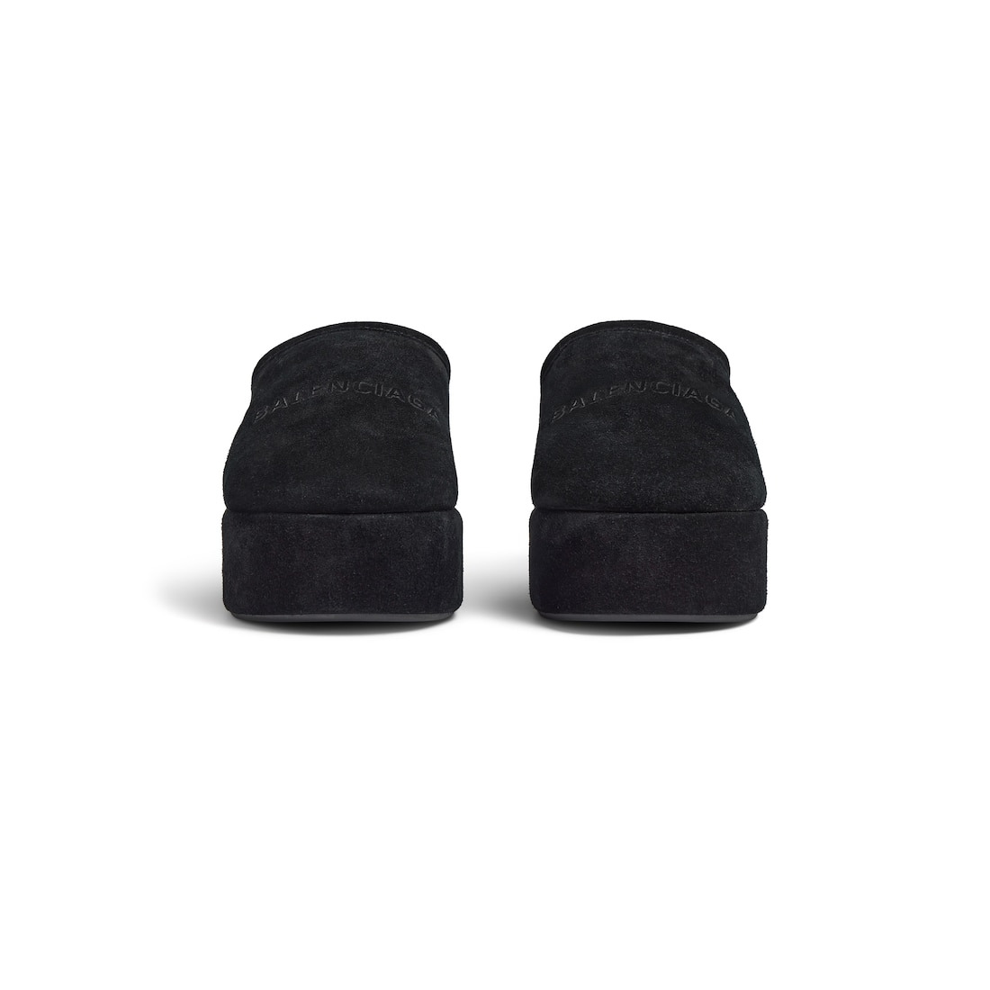 Women's Alaska Soft Platform Mule in Black - 3