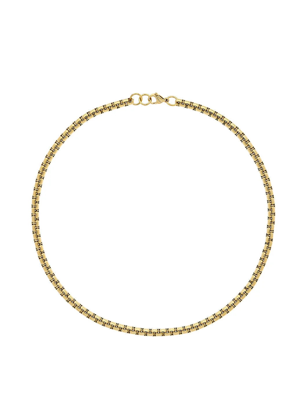 GOLD ROPE CHAIN NECKLACE - 1