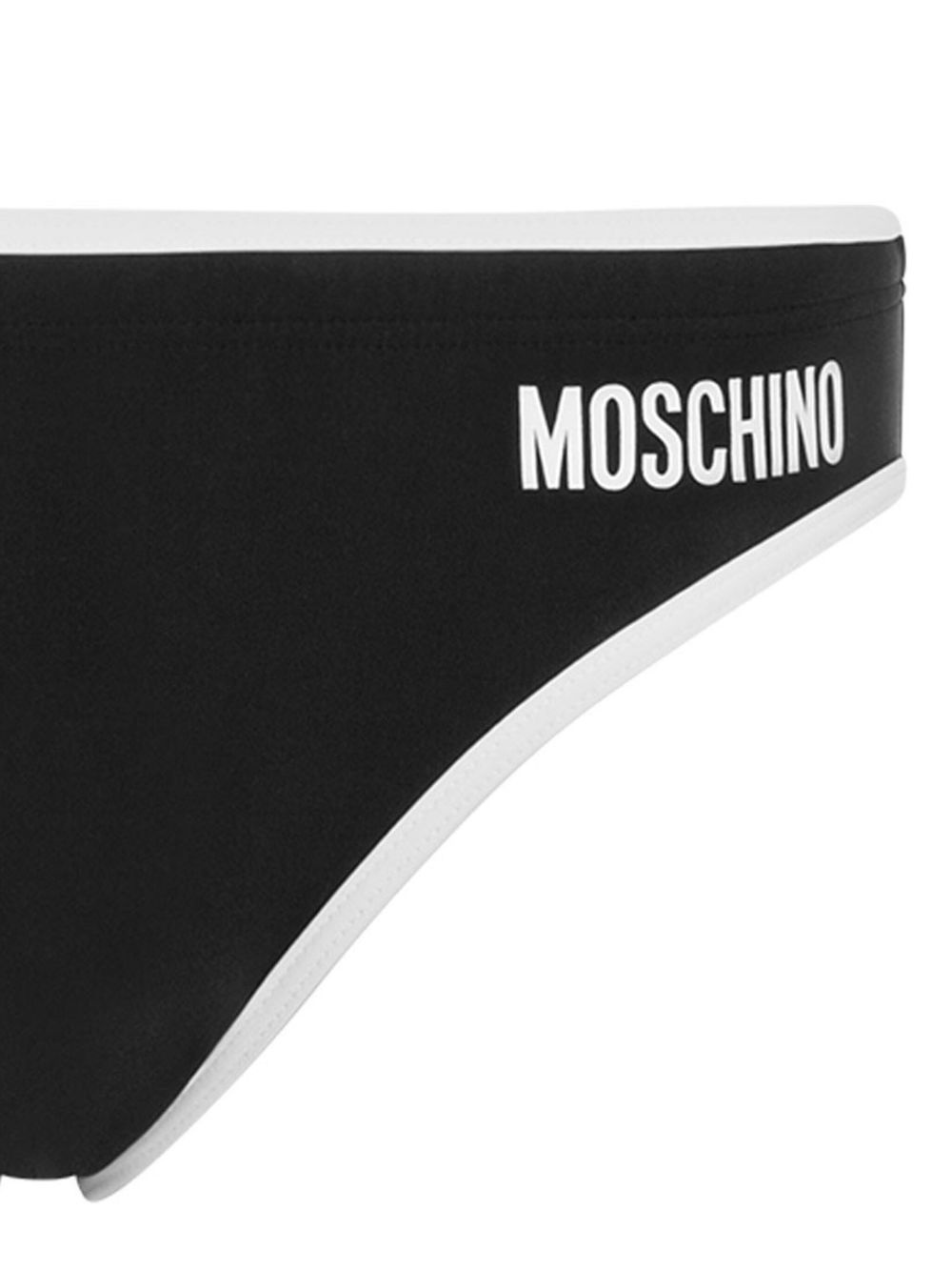 logo-print swim briefs - 2