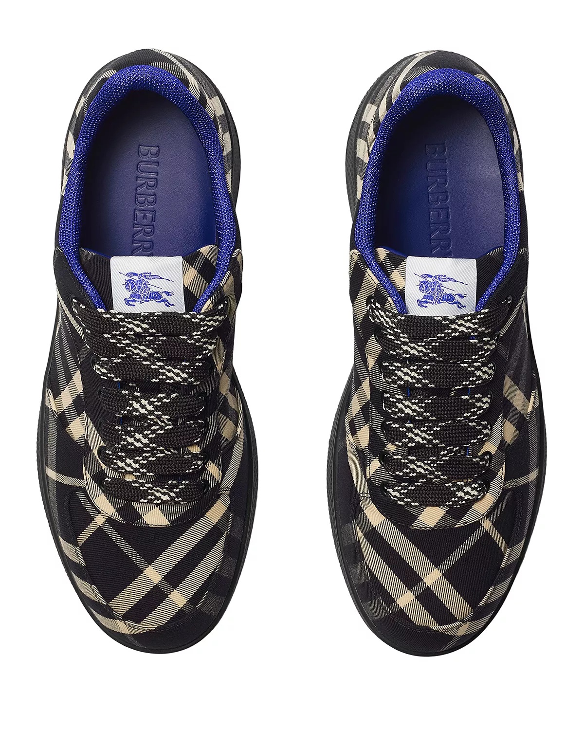 Men's Terrace Check Sneakers - 4