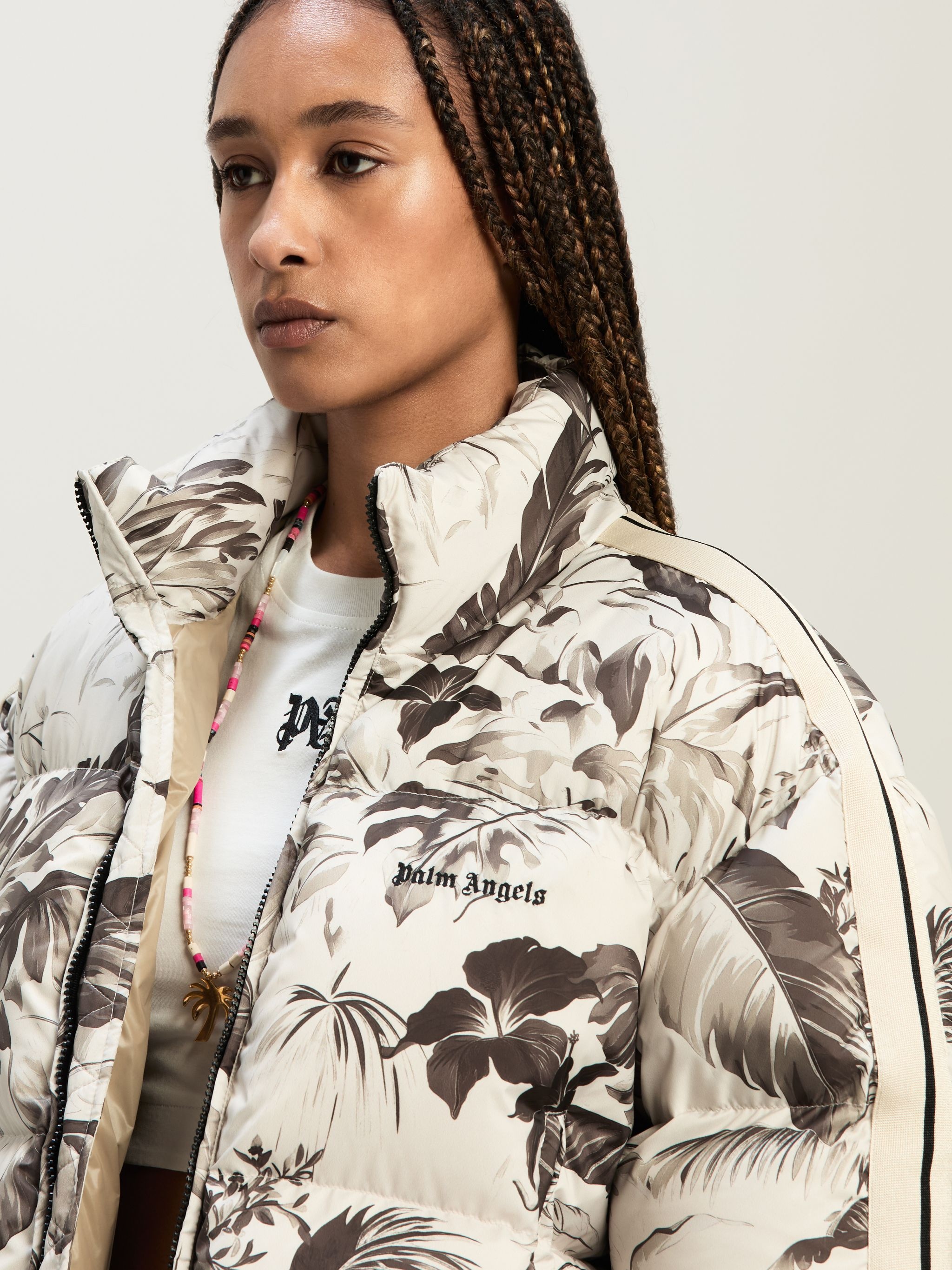 Jungle print Track Down Jacket - 6