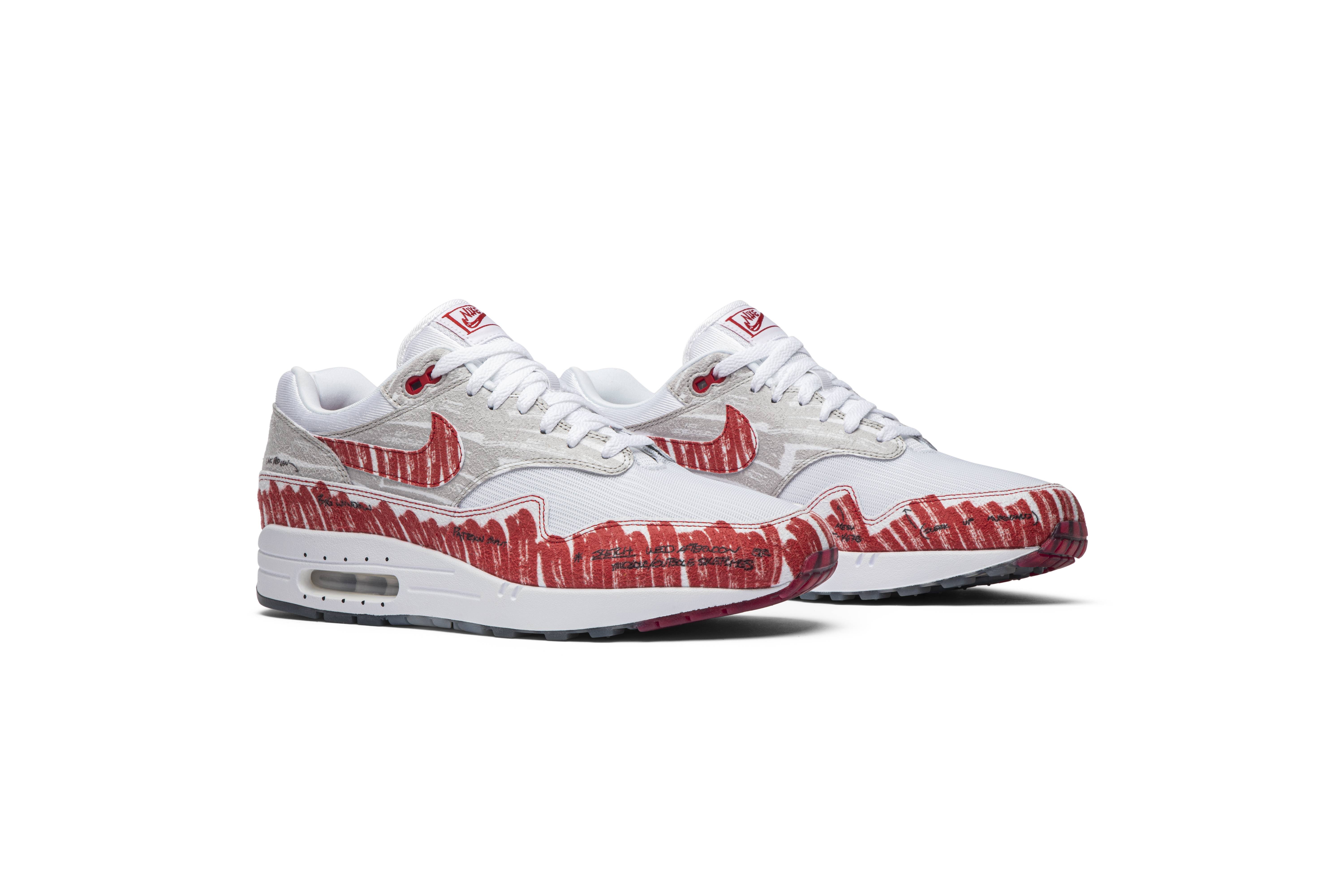 Air Max 1 'Sketch To Shelf - University Red' - 8