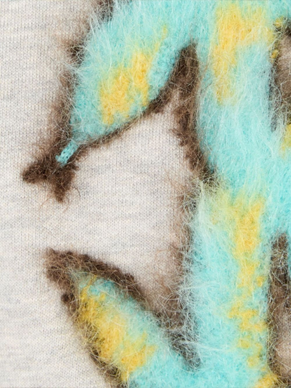 logo-motif cropped sweatshirt - 7