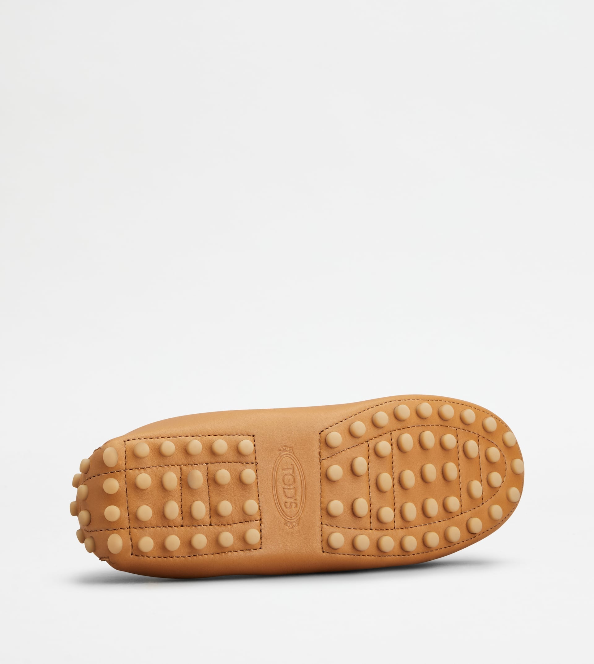 GOMMINO DRIVING SHOES IN LEATHER - BROWN - 4