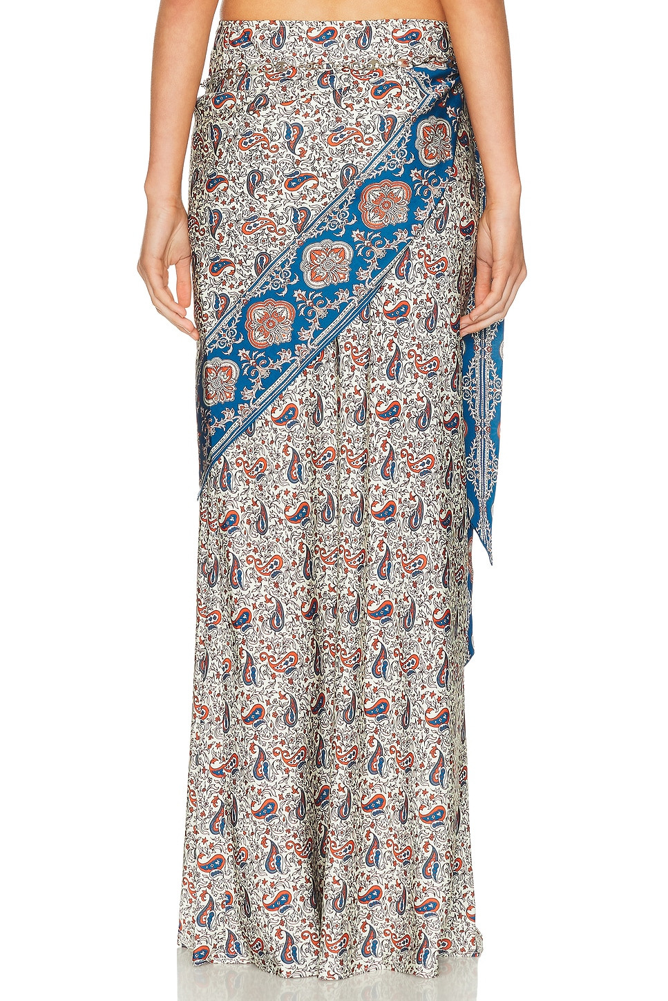 Wrap Long Skirt - 4