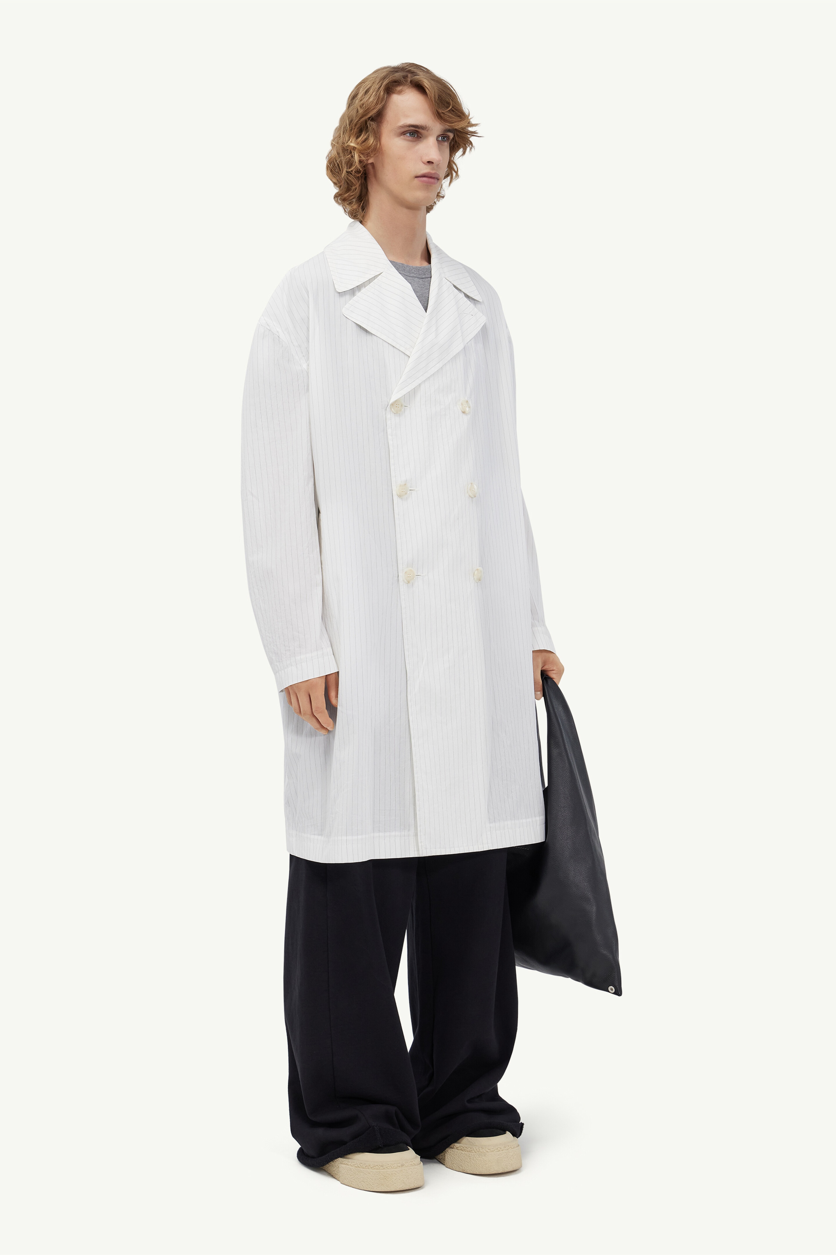 Double-breasted trench coat - 7