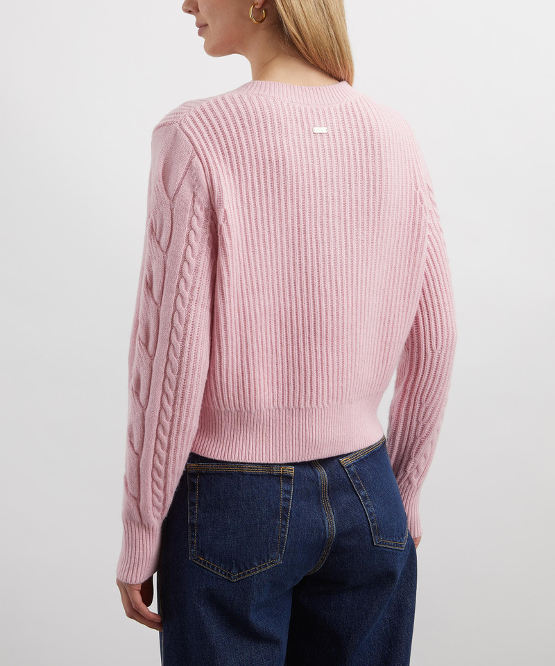 Elina Cherry Blossom Knitted Cardigan 4