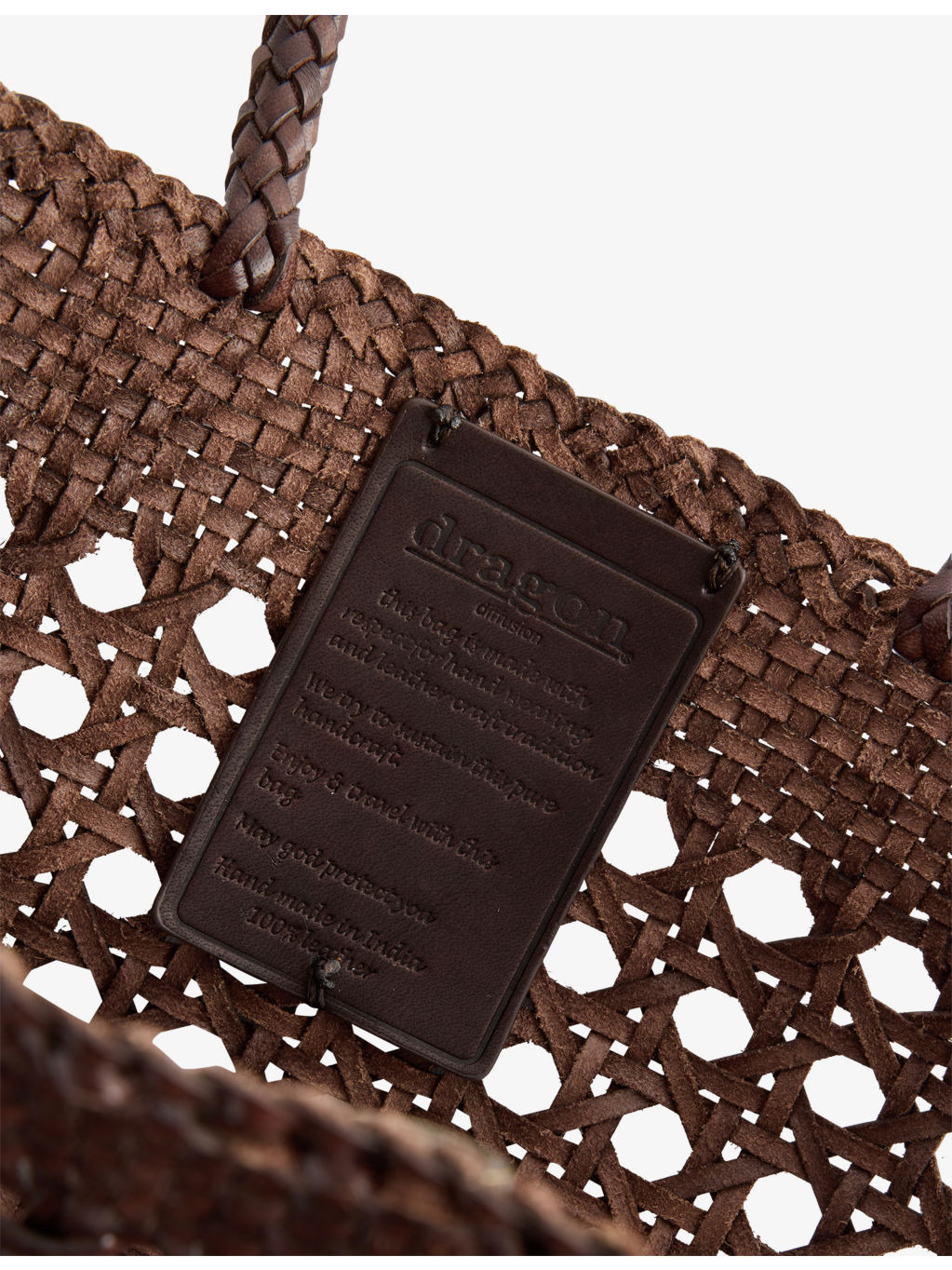 Eclipse Leather Tote Bag - 5