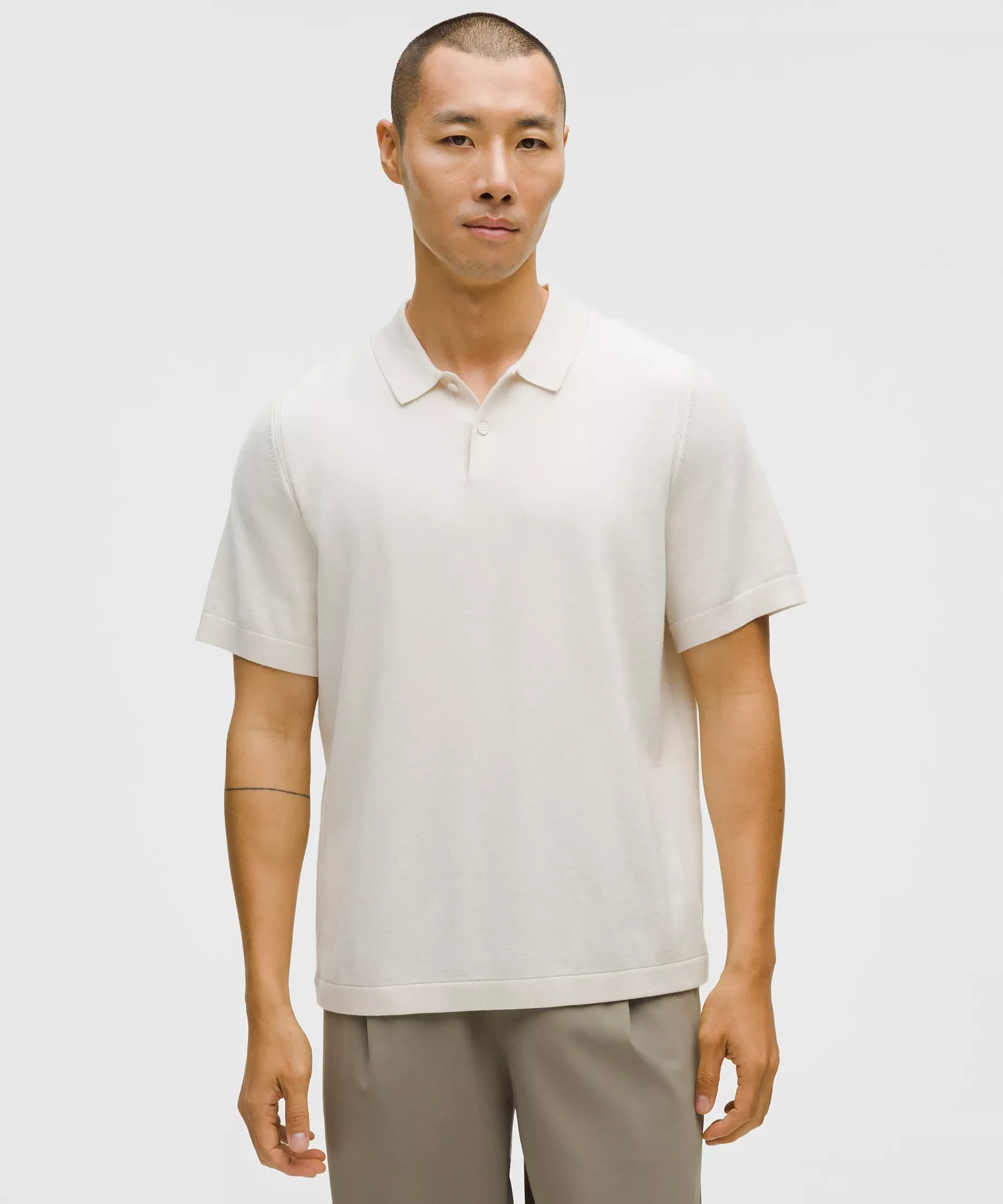 New Venture Short-Sleeve Knit Polo Shirt - 1