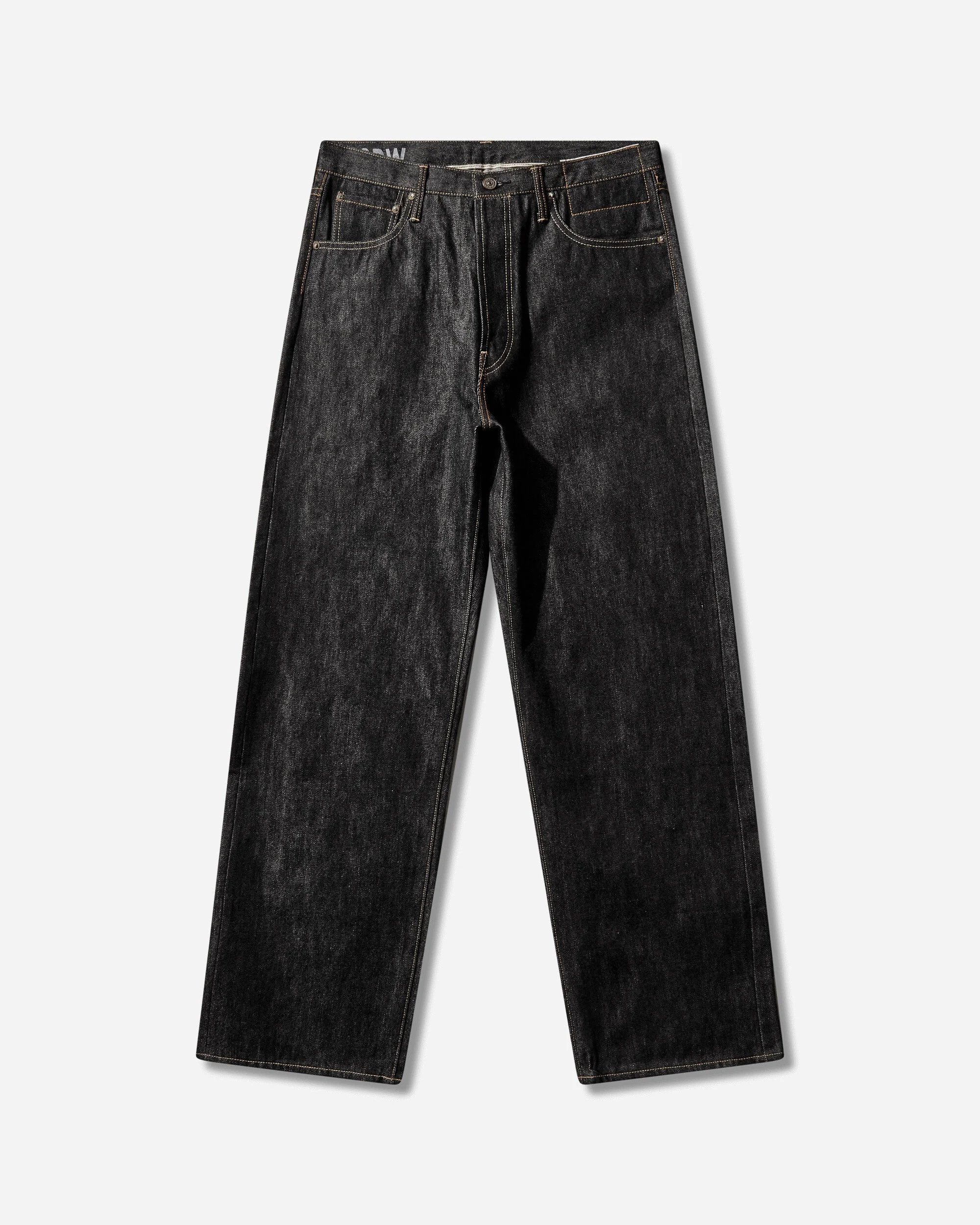 Men's Social Sculpture 01 Wide Raw Denim Pants Indigo - 1