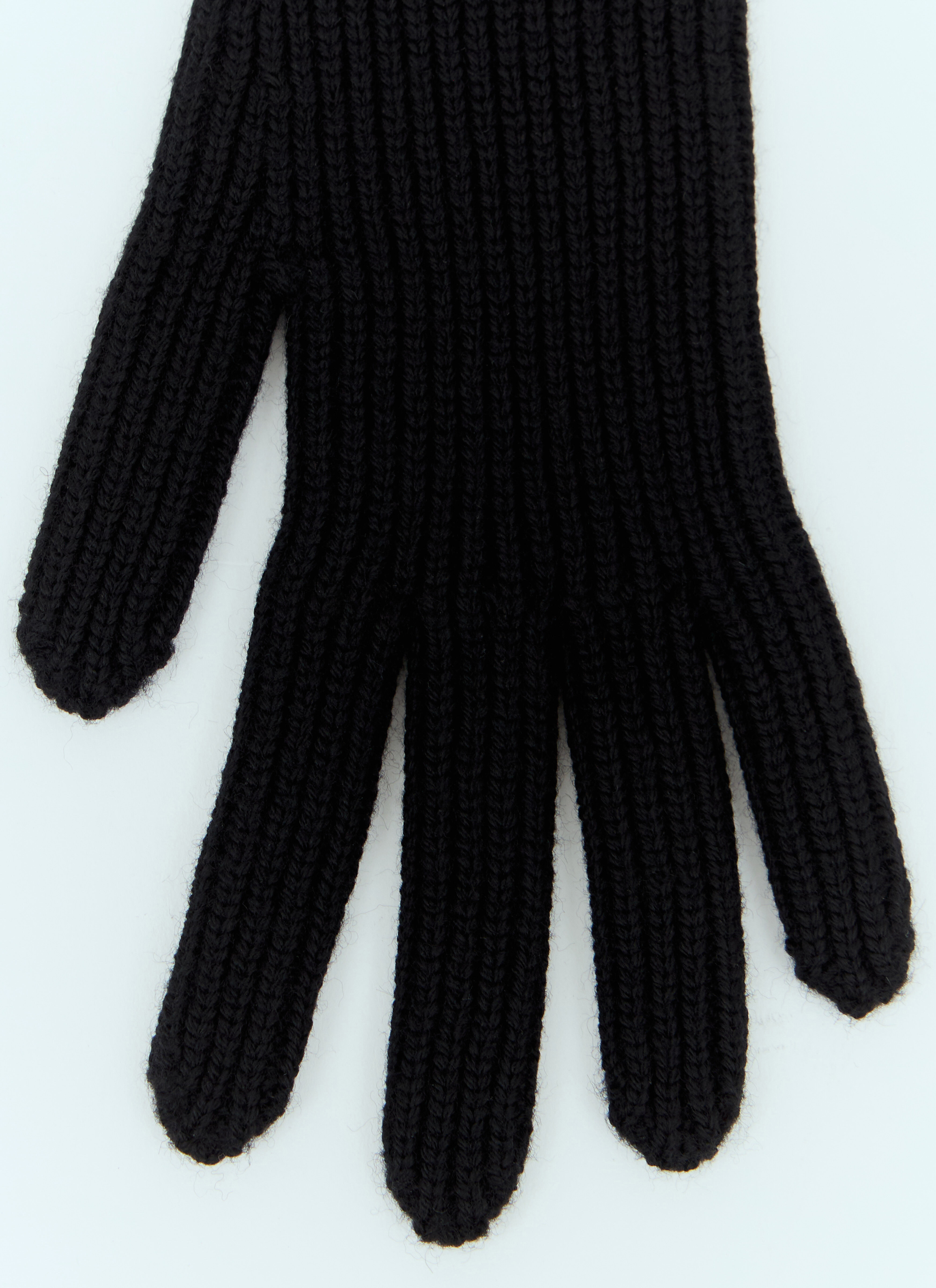Wool Knit Gloves - 3