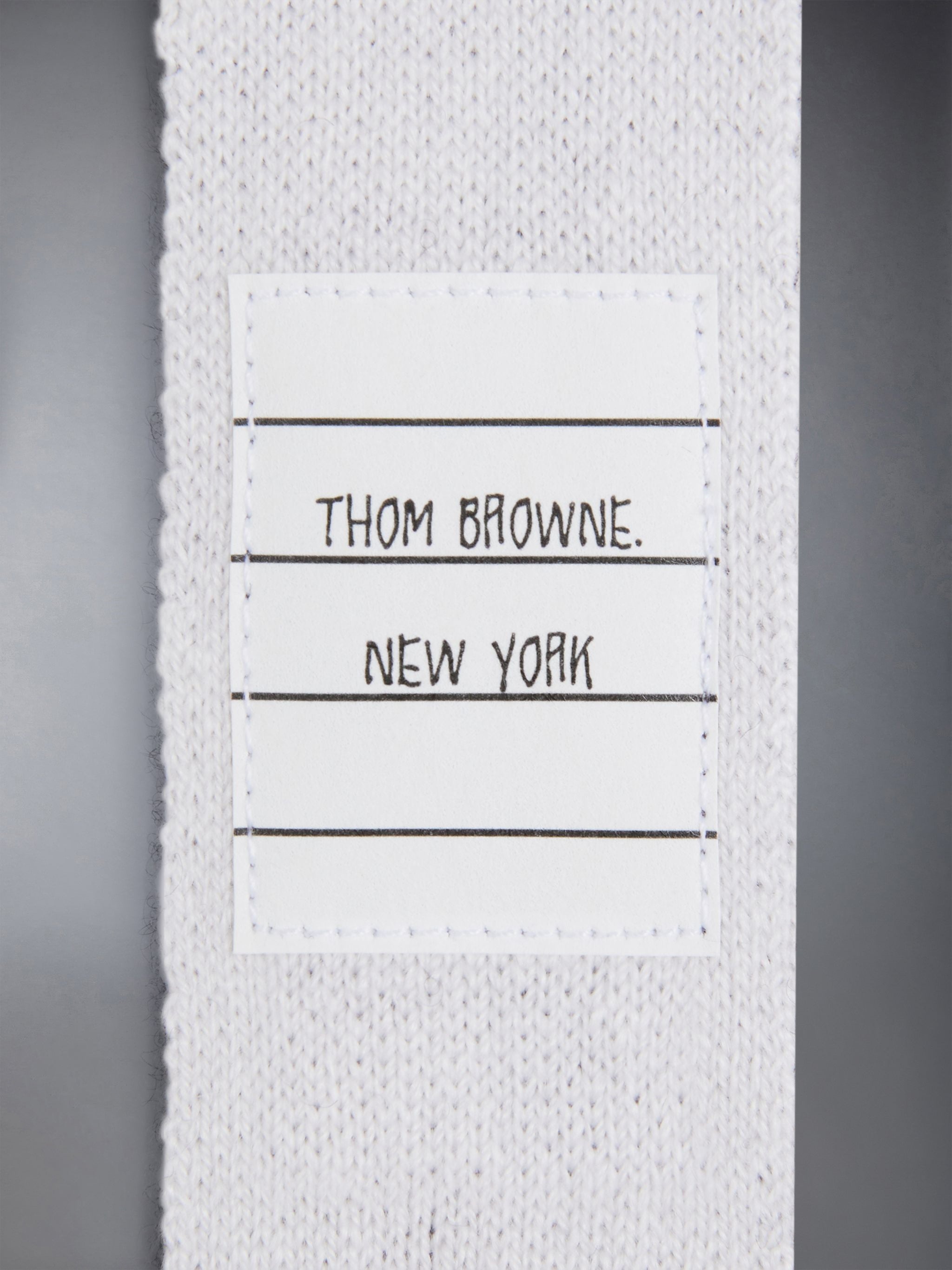 CASHMERE 4-BAR KNIT TIE - 2