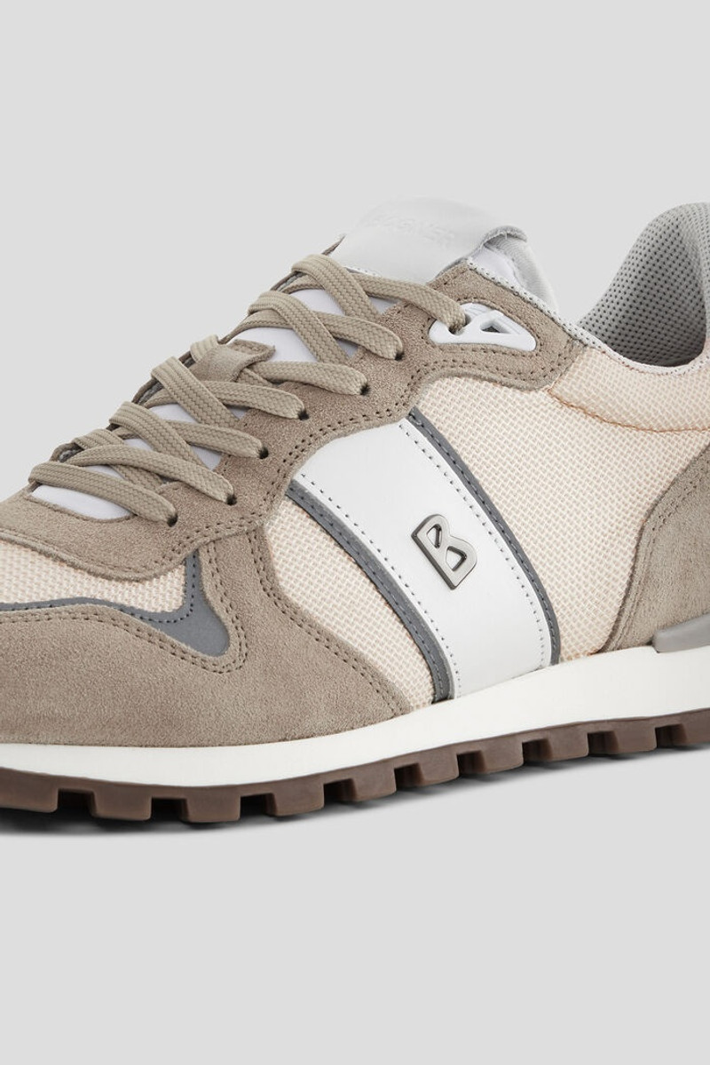 Porto Sneaker in Beige/White 4