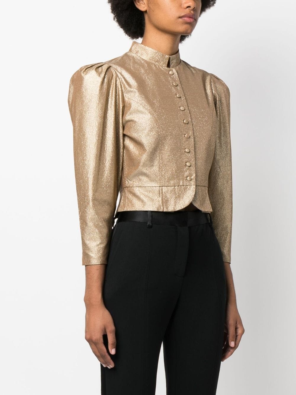 Amoako metallic-finish jacket - 3