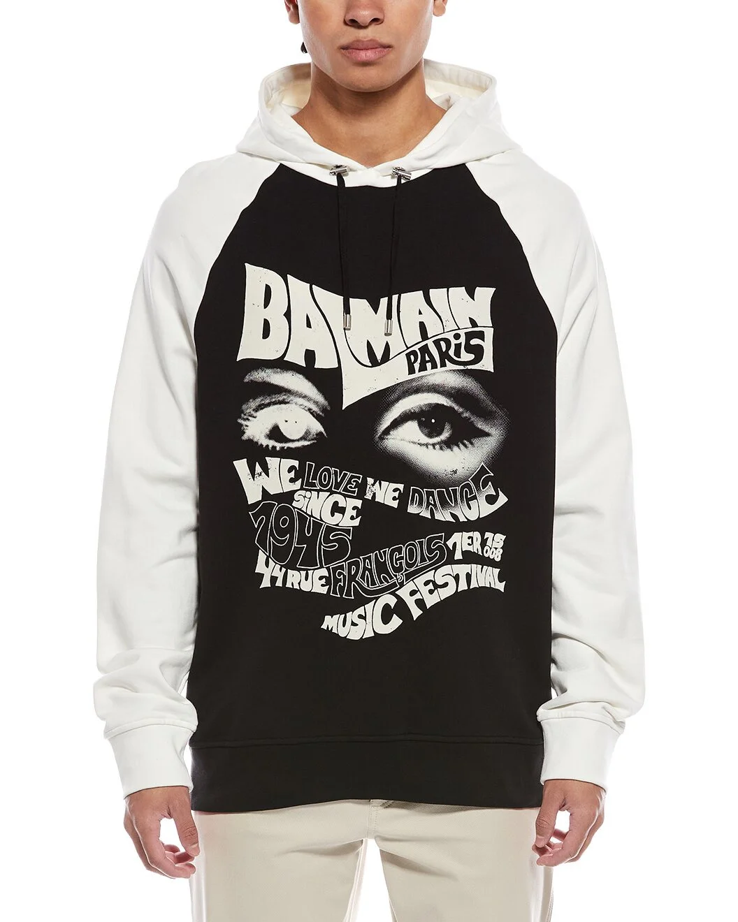 Balmain Graphic Hoodie - 1