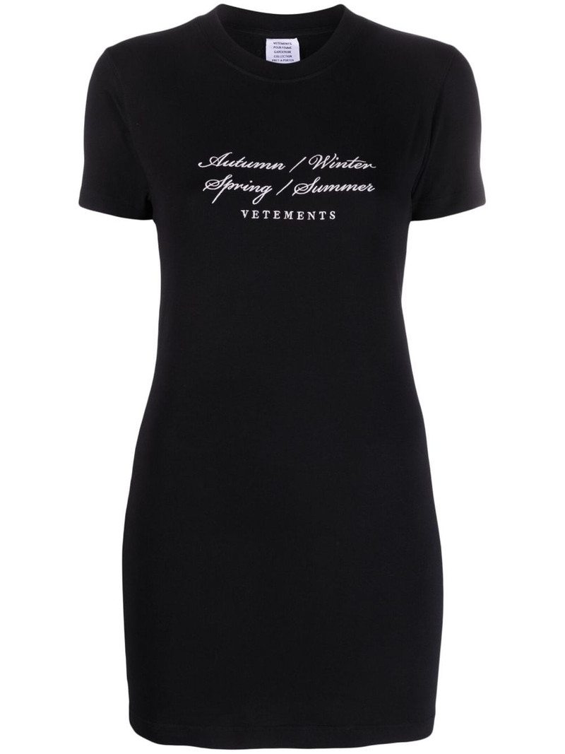 graphic-print T-shirt minidress 1
