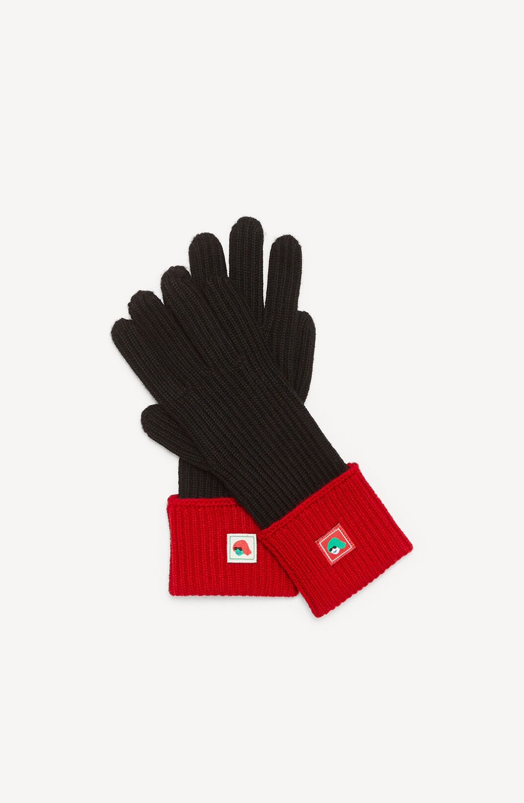 'Takada' Crest wool gloves - 1