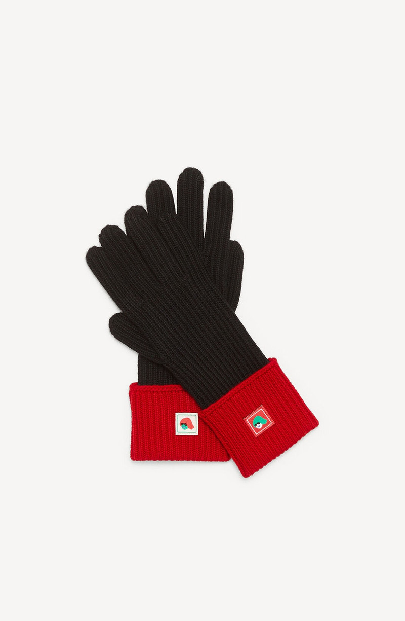 'Takada' Crest wool gloves 1