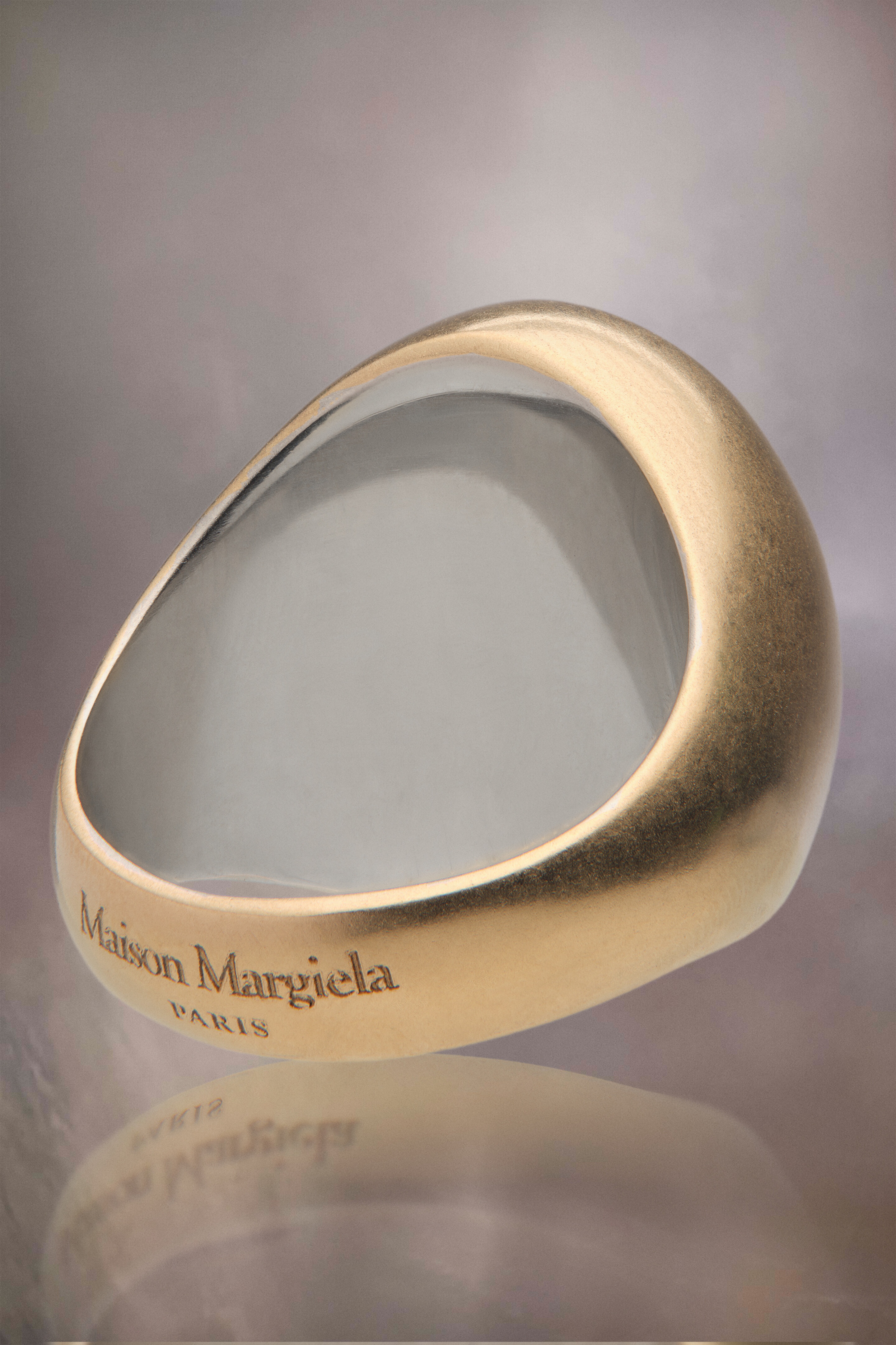 Oval chevalier ring - 4