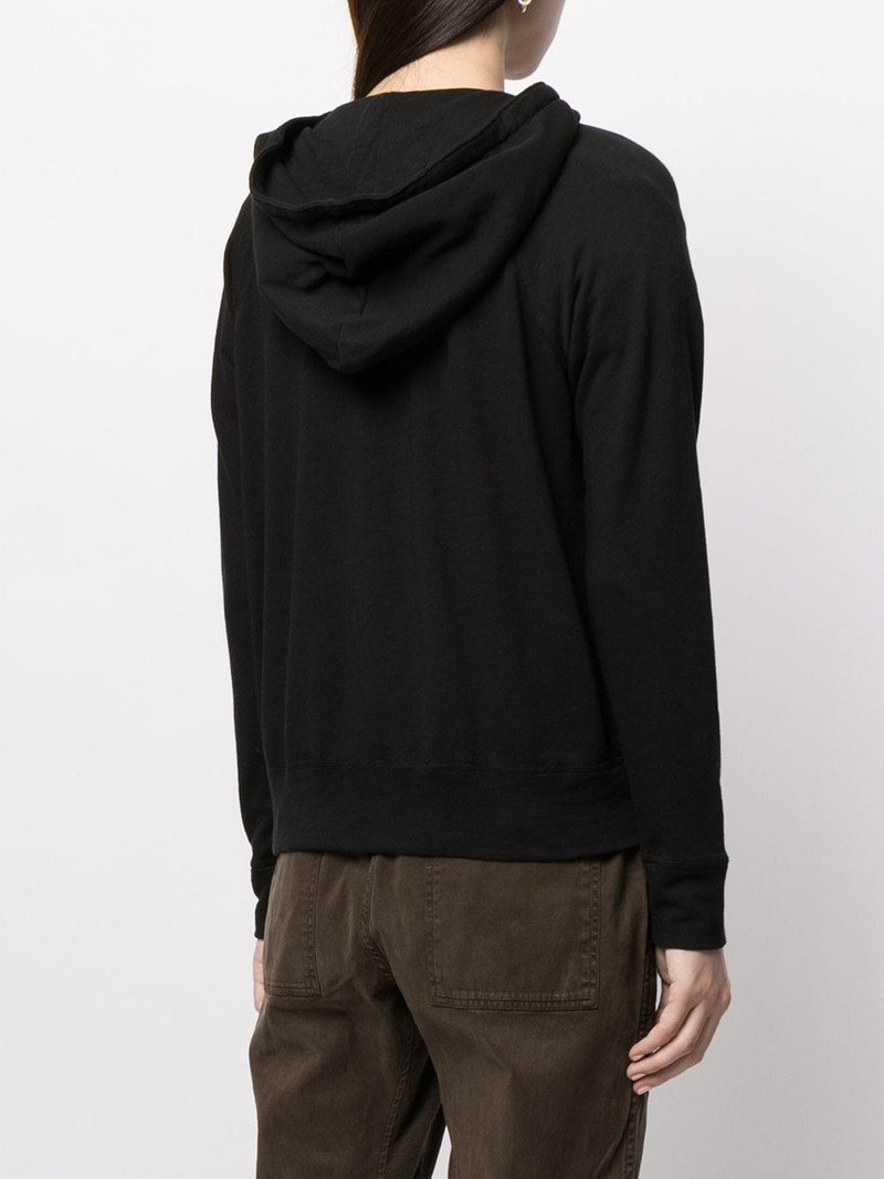 zipped drawstring hoodie 4