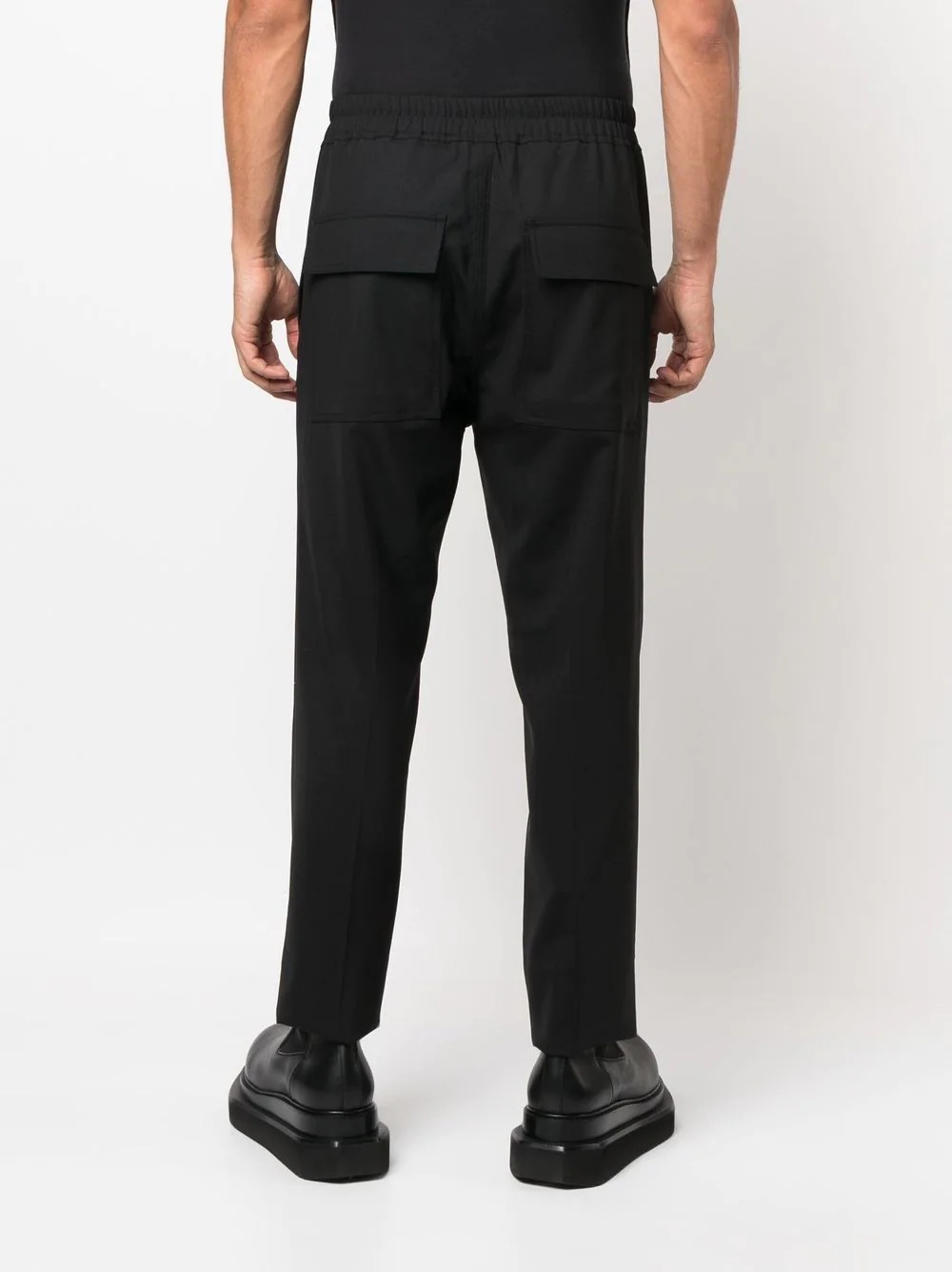 tapered track pants - 4