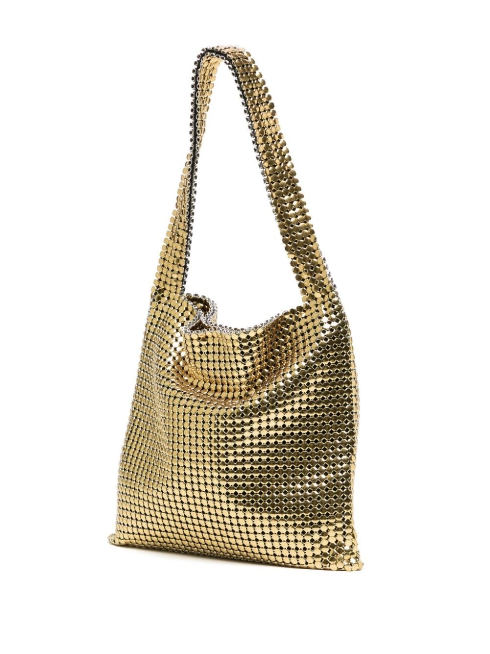 Pixel metallic-finish shoulder bag - 3