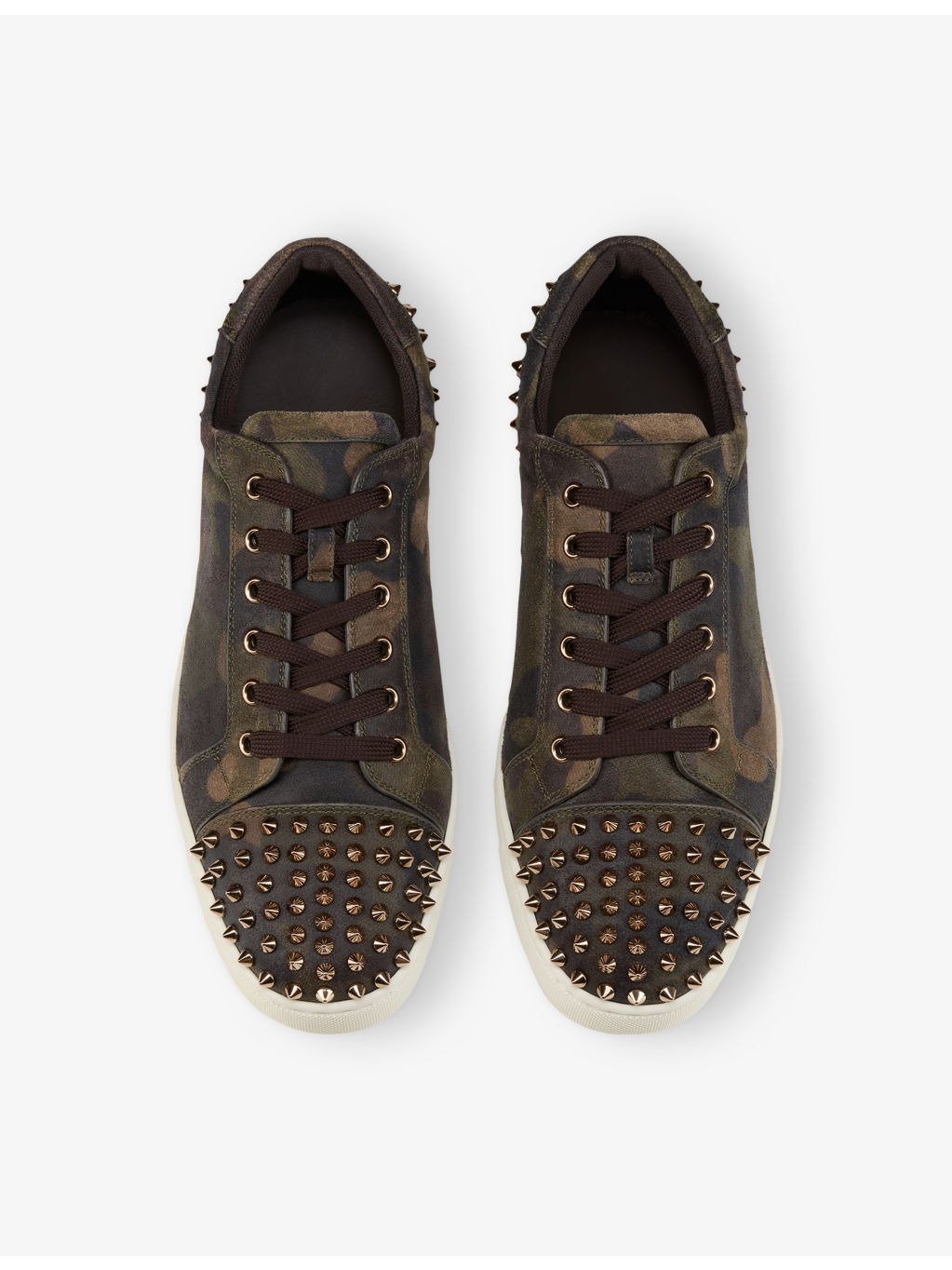 Seavaste 2 Camouflage Leather Trainers - 2