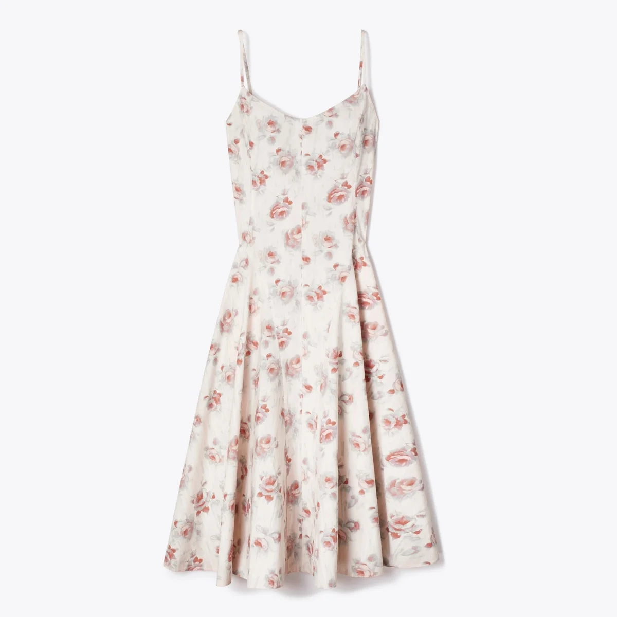 Printed Tank Dress - 1