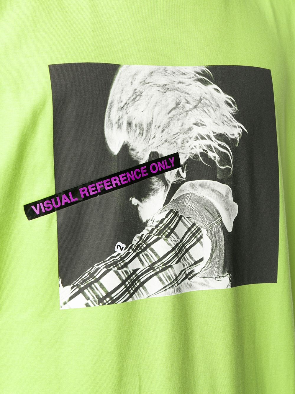 negative photo print T-shirt - 5