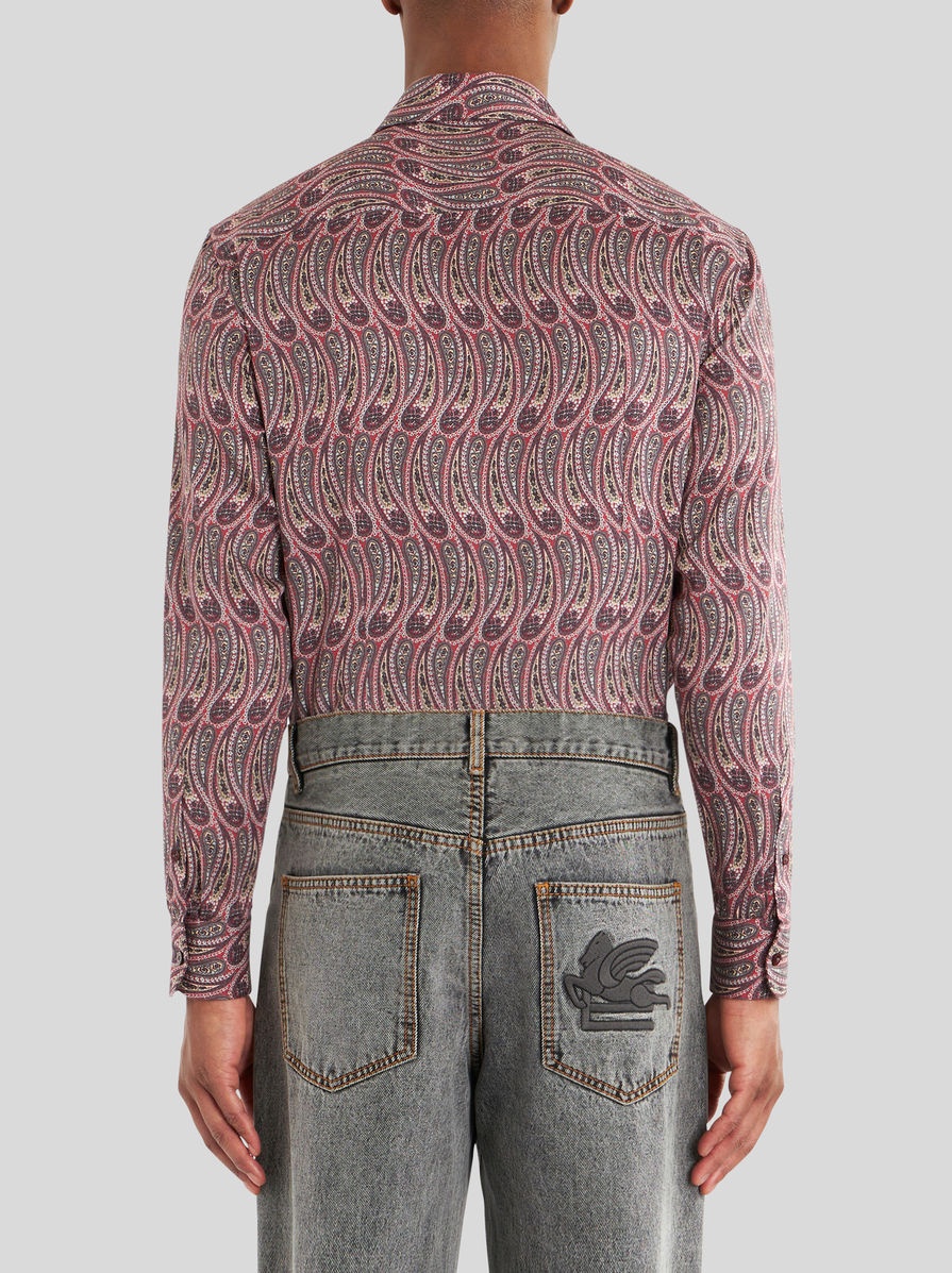 PAISLEY COTTON SHIRT - 4