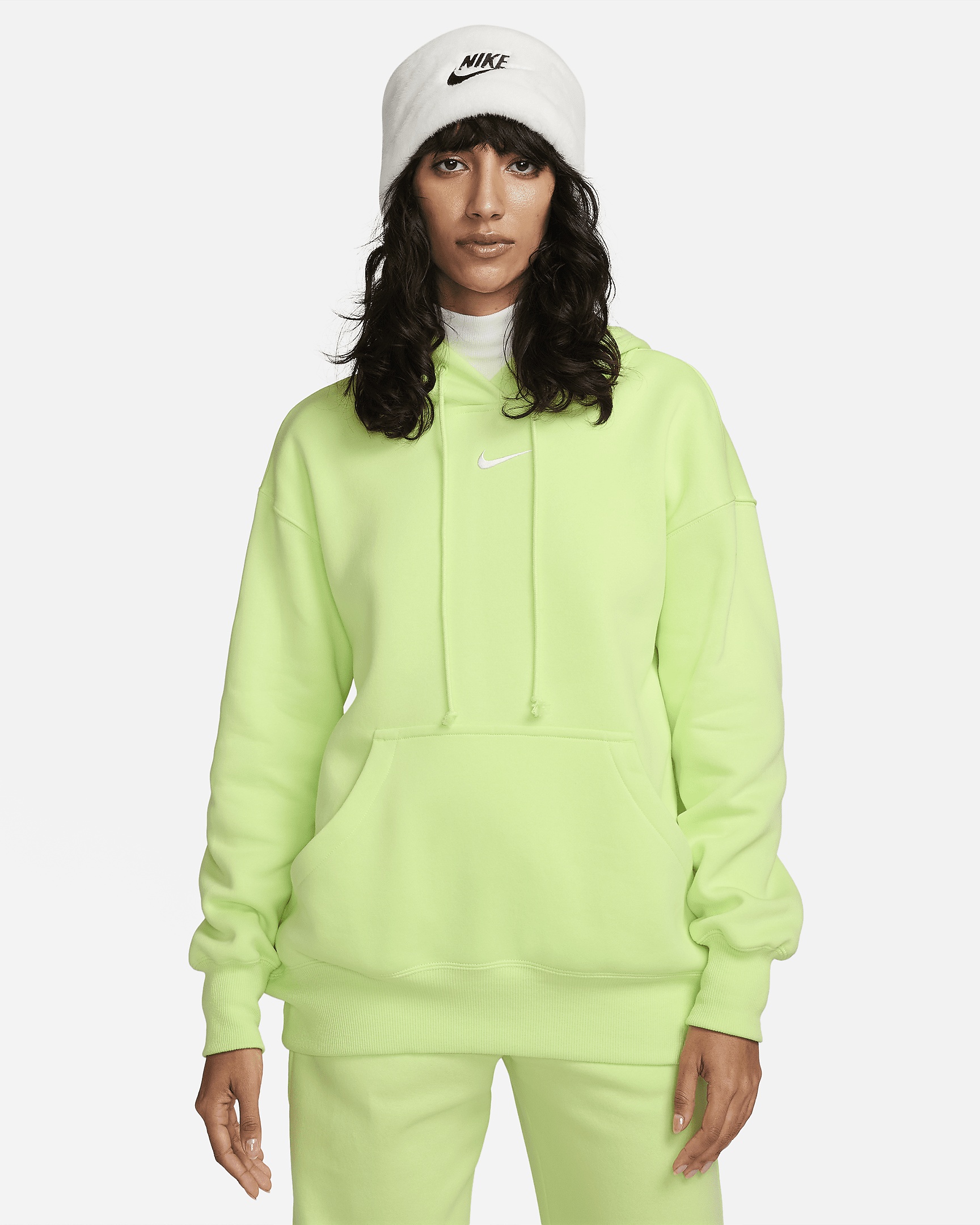 Women's Nike Sportswear Phoenix Fleece Oversized Pullover Hoodie - 1