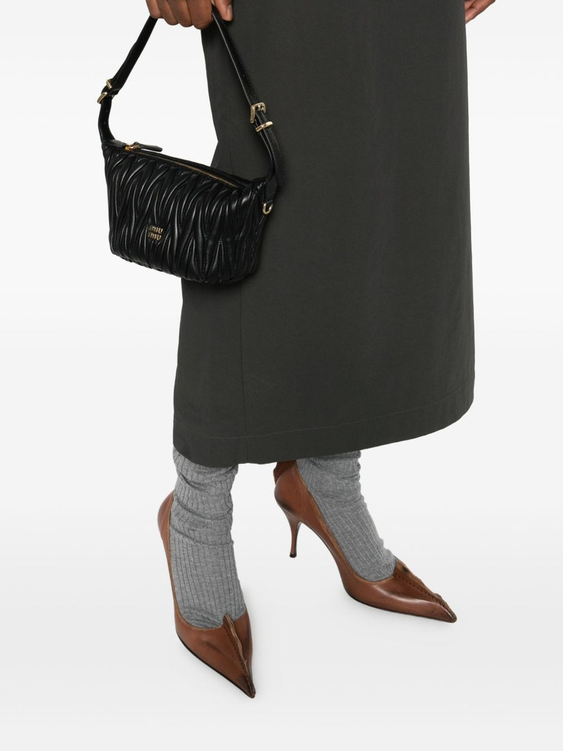 Miu Miu matelassé tote bag outlook