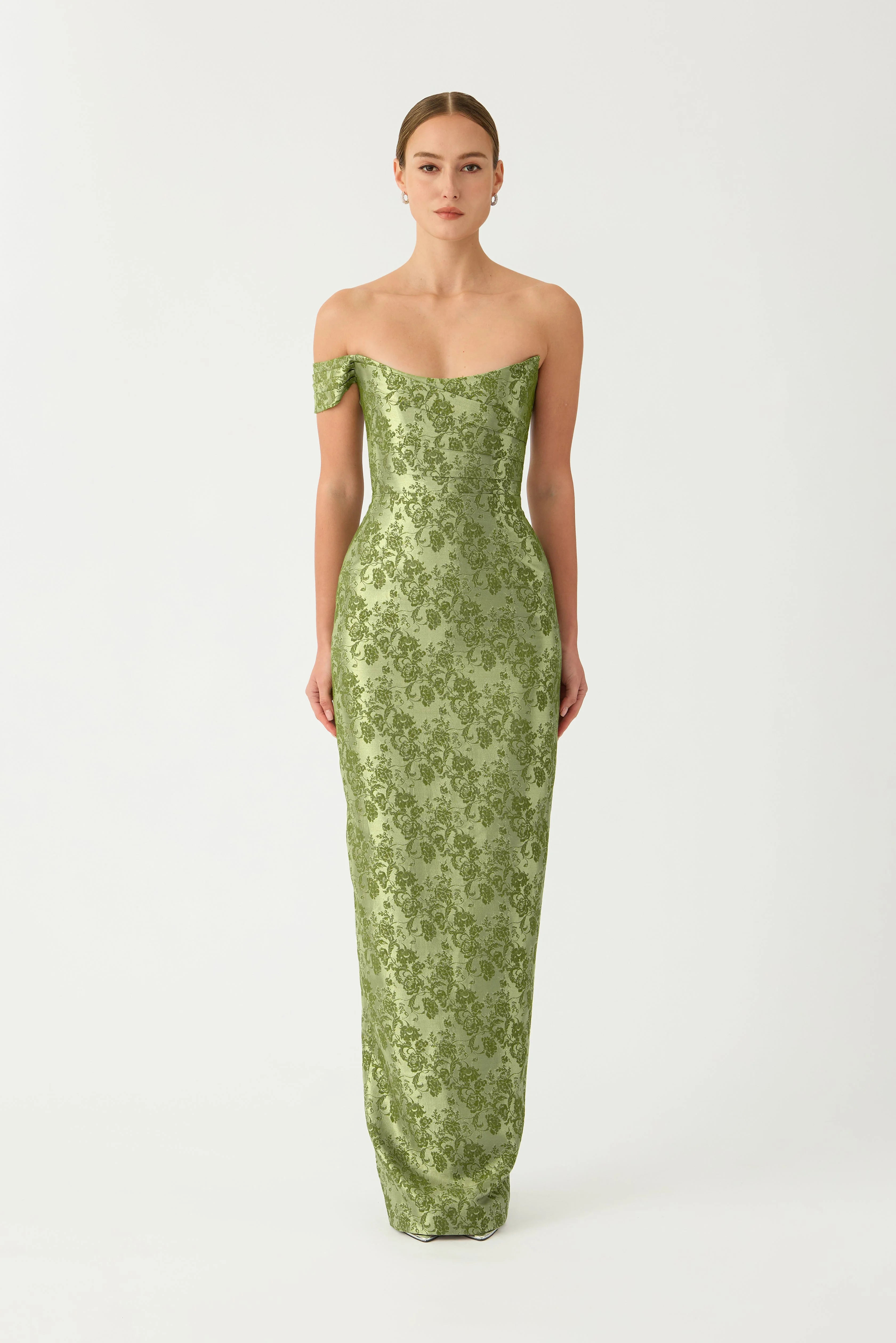 JACKSON BROCADE GOWN - 1
