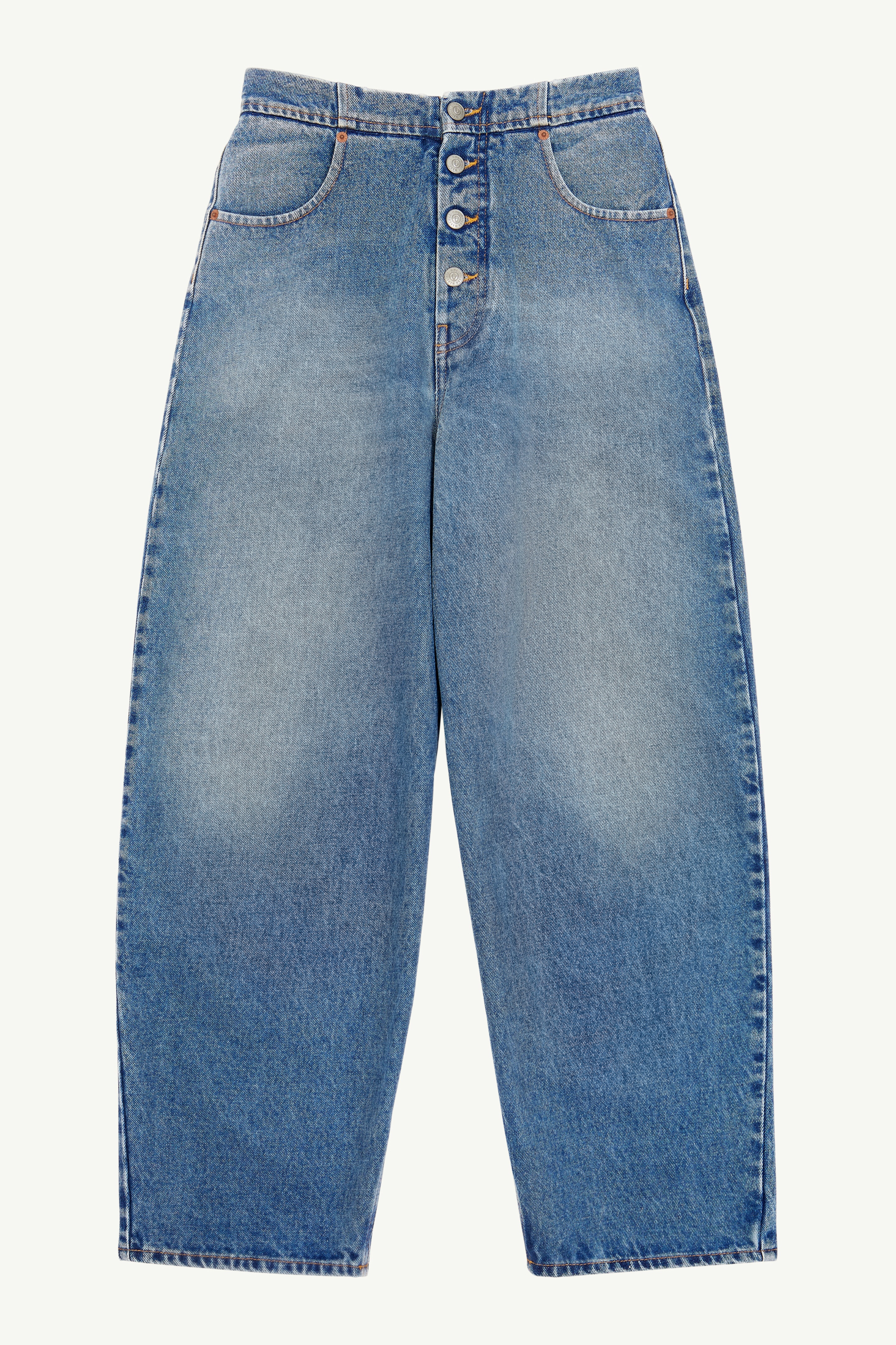 Light Blue Denim Trousers - 1