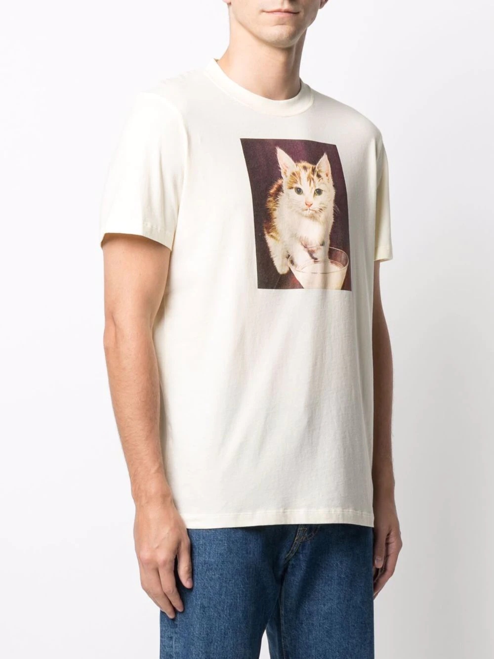 Farm kitten-print T-shirt - 3