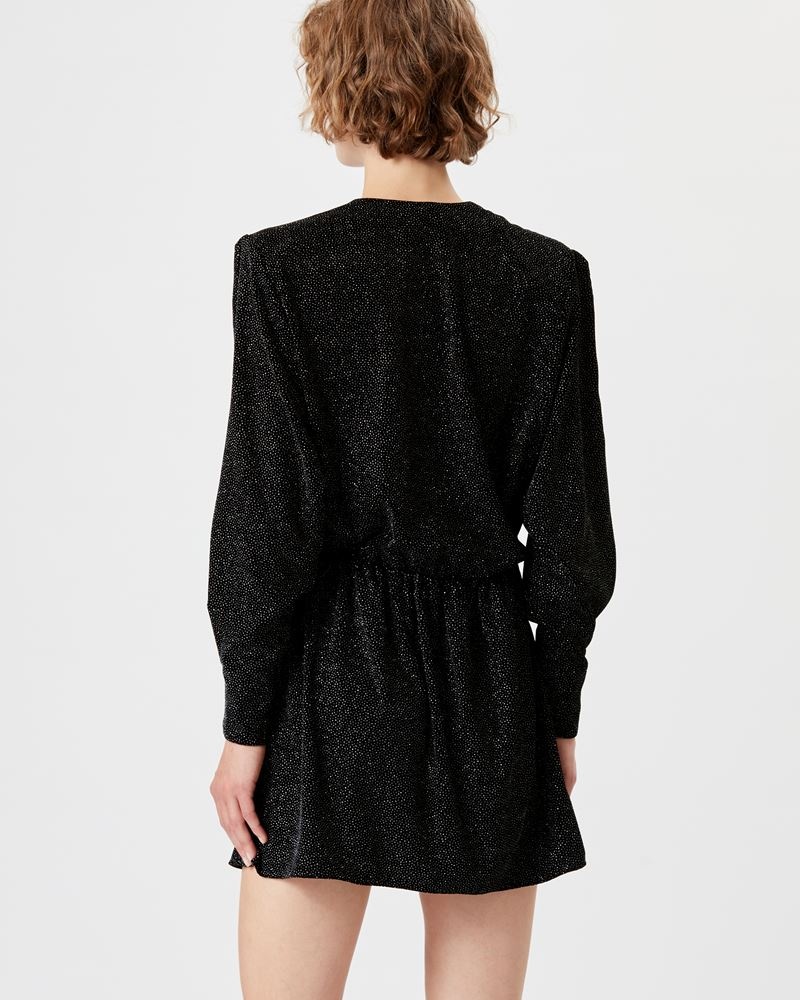 ALEXANE VELVET DRESS - 5